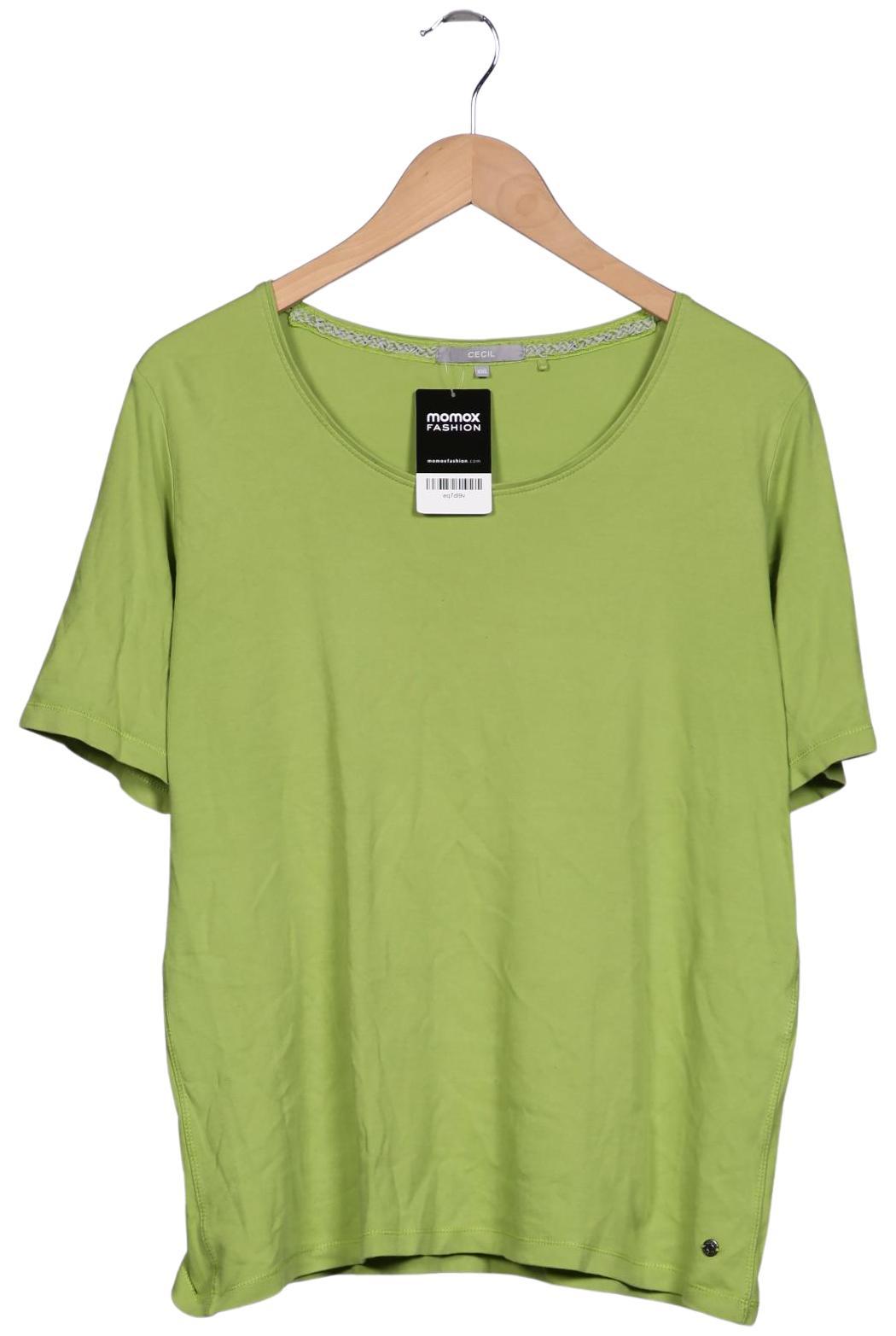 

Cecil Damen T-Shirt, hellgrün, Gr. 46