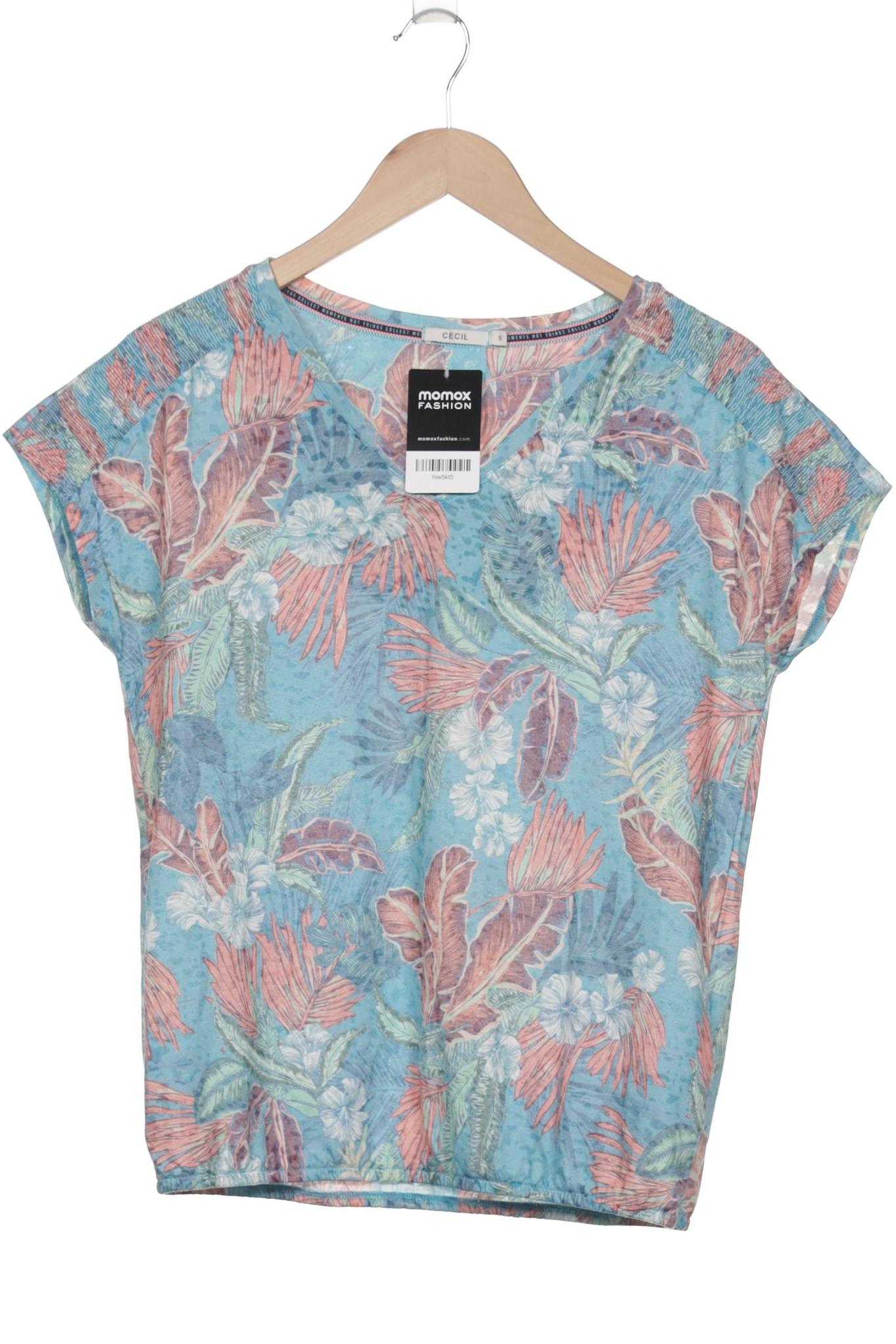 

Cecil Damen T-Shirt, blau, Gr. 36