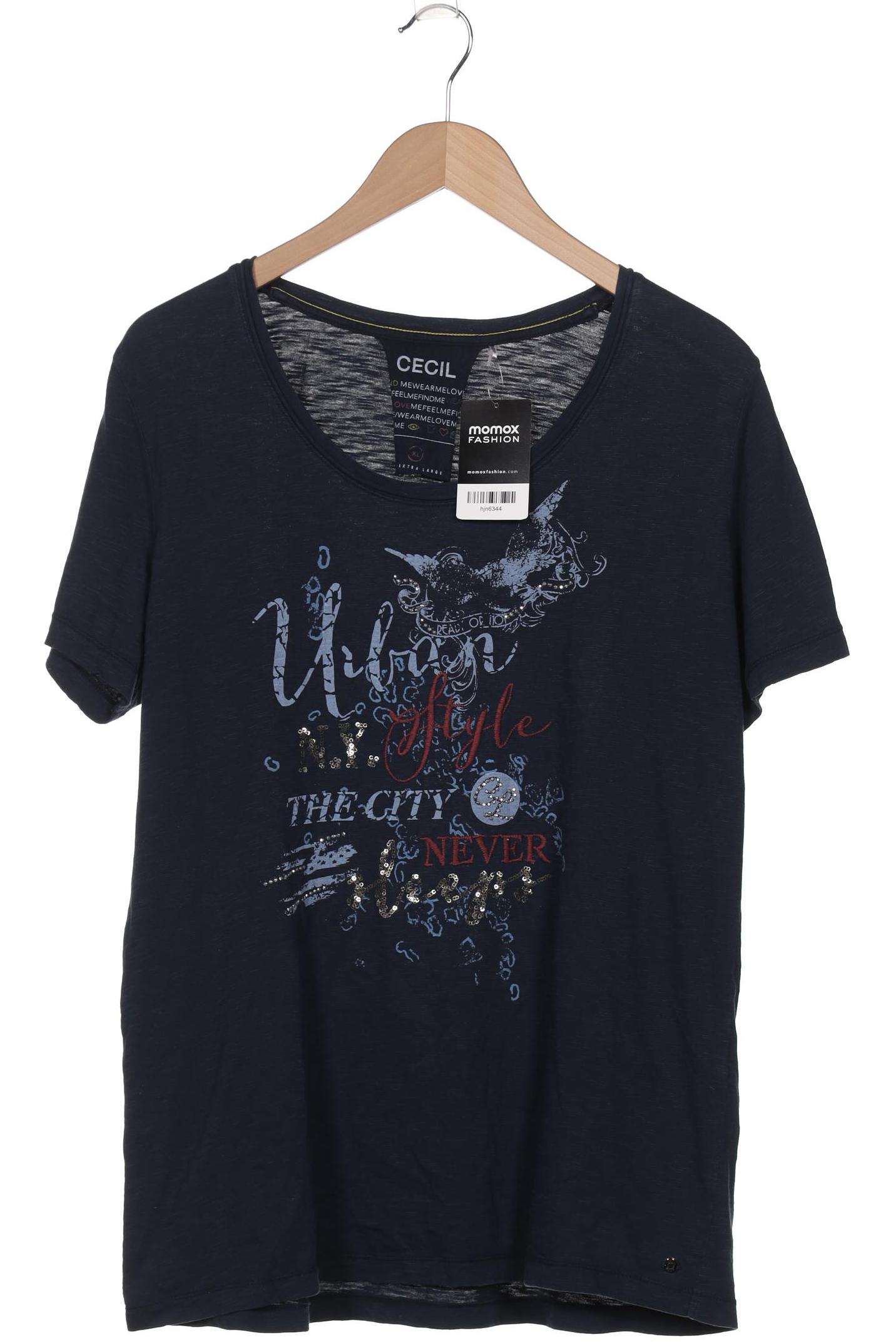 

Cecil Damen T-Shirt, marineblau, Gr. 44