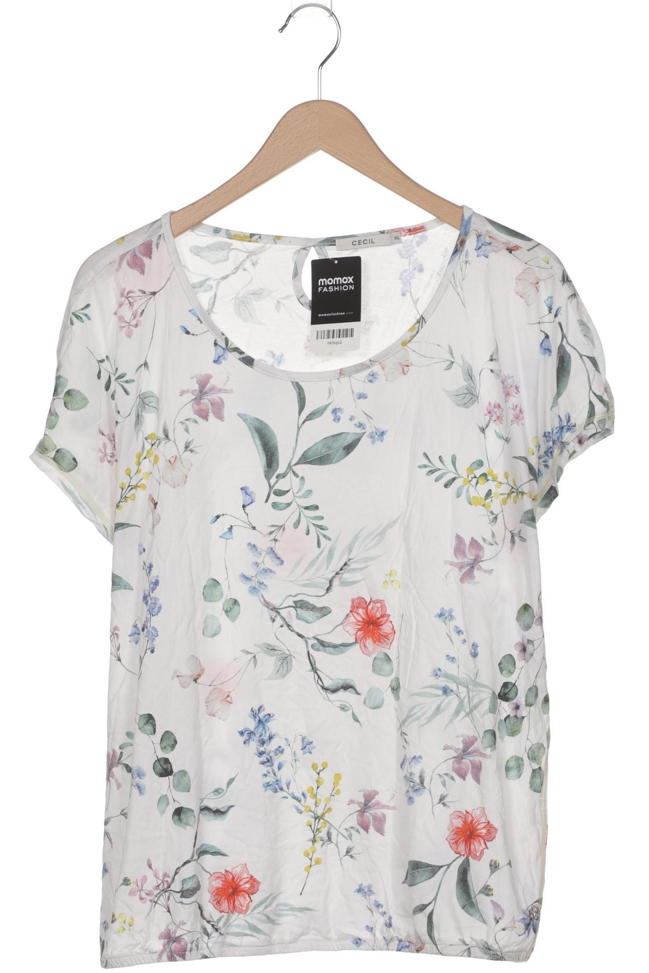 

Cecil Damen T-Shirt, weiß, Gr. 44