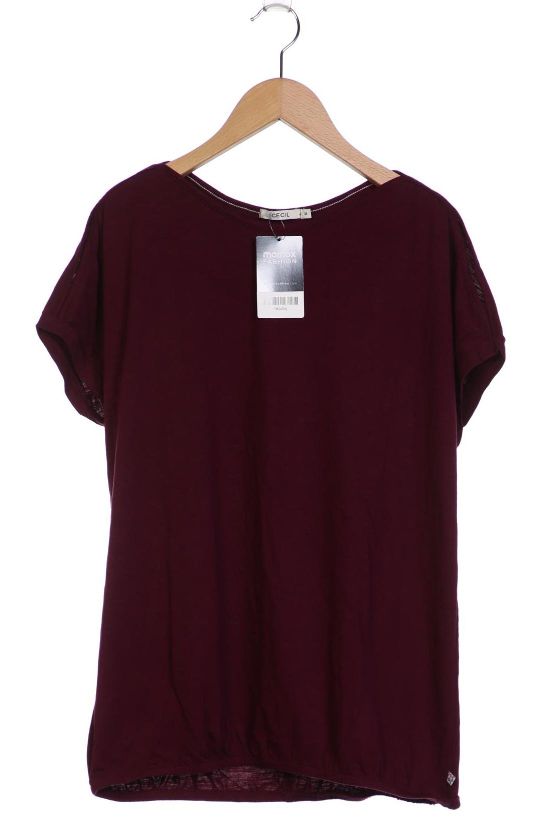 

Cecil Damen T-Shirt, bordeaux, Gr. 38