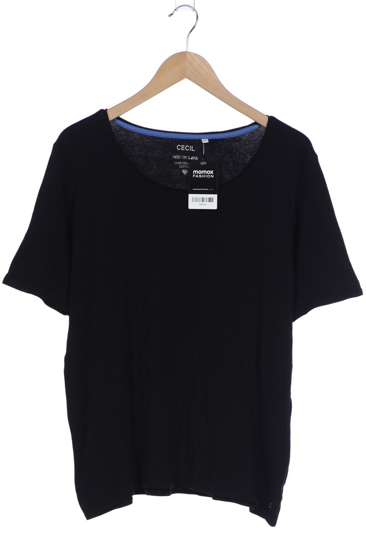 

Cecil Damen T-Shirt, schwarz, Gr. 46