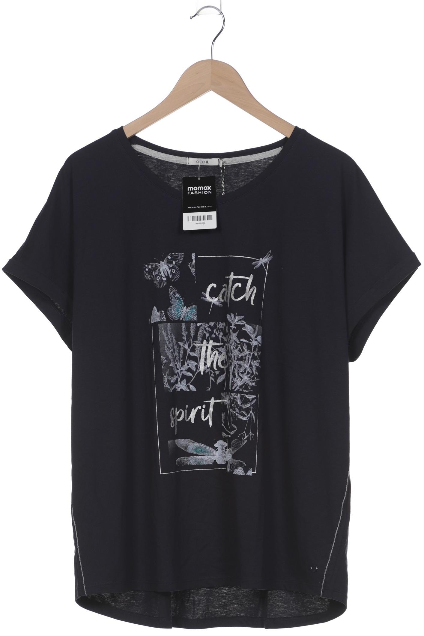 

Cecil Damen T-Shirt, marineblau, Gr. 46