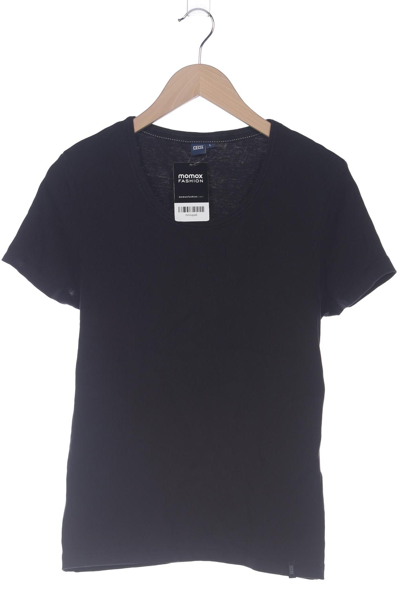 

Cecil Damen T-Shirt, schwarz, Gr. 42