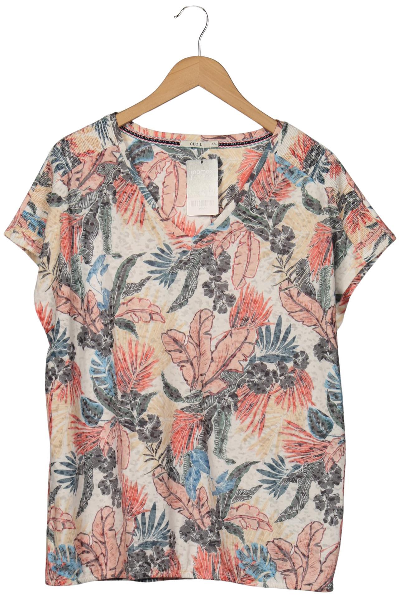 

Cecil Damen T-Shirt, mehrfarbig, Gr. 46