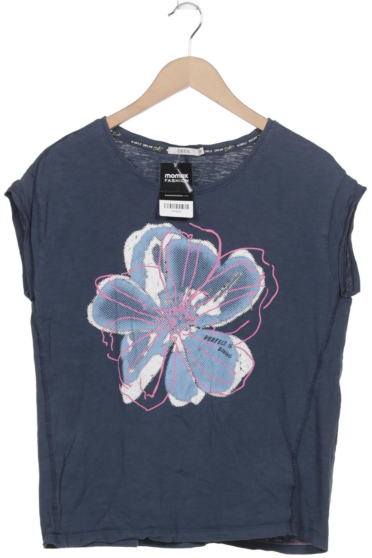 

Cecil Damen T-Shirt, marineblau, Gr. 38