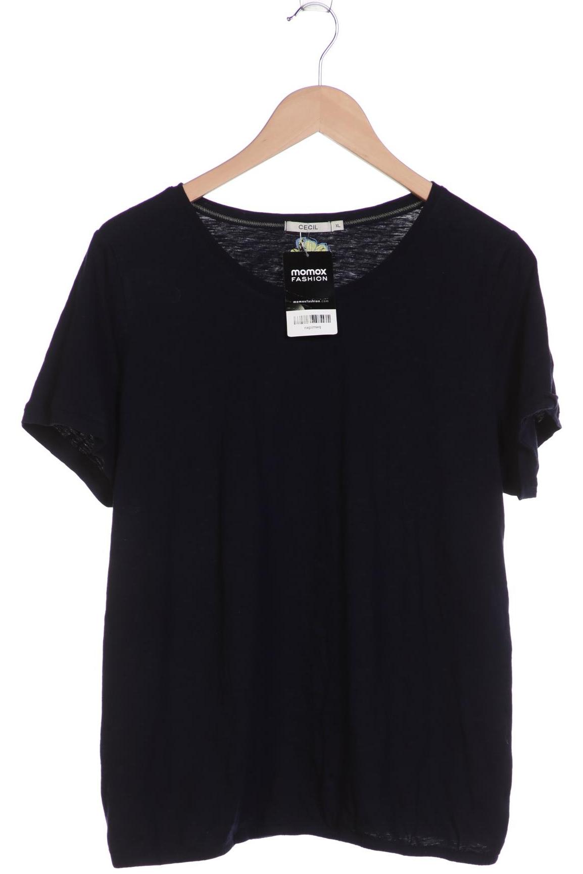 

CECIL Damen T-Shirt, marineblau