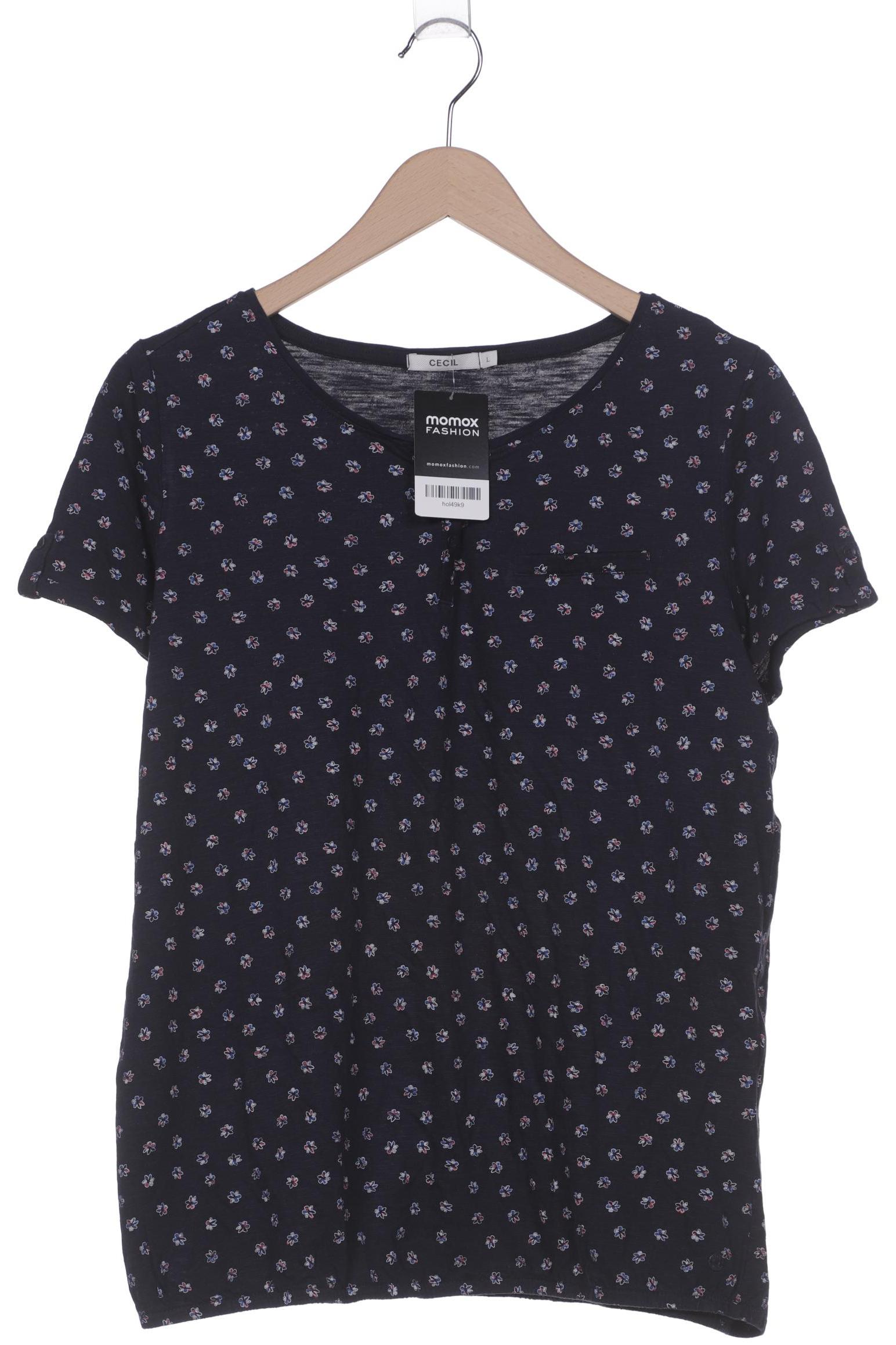 

Cecil Damen T-Shirt, marineblau, Gr. 42