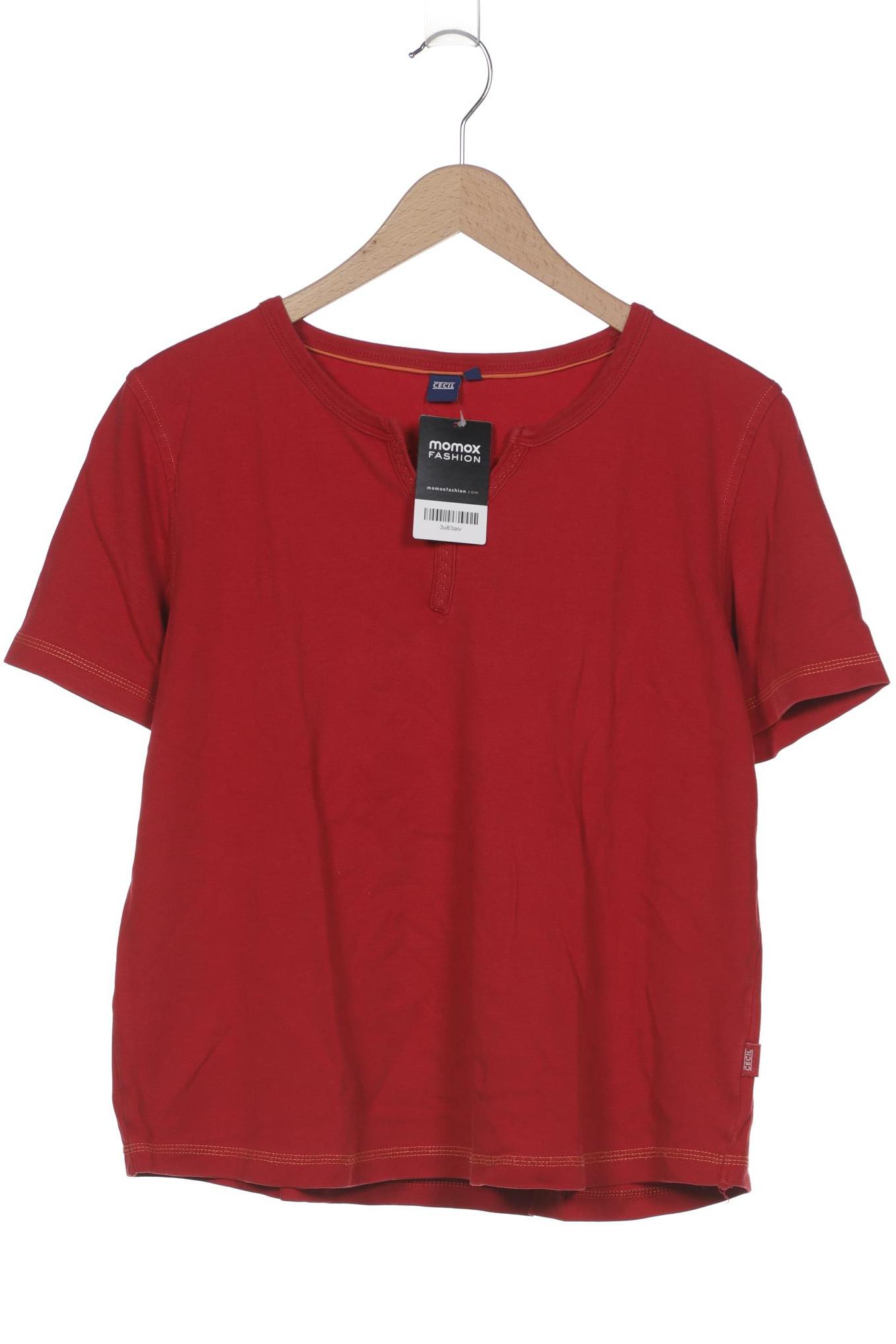 

Cecil Damen T-Shirt, rot, Gr. 46