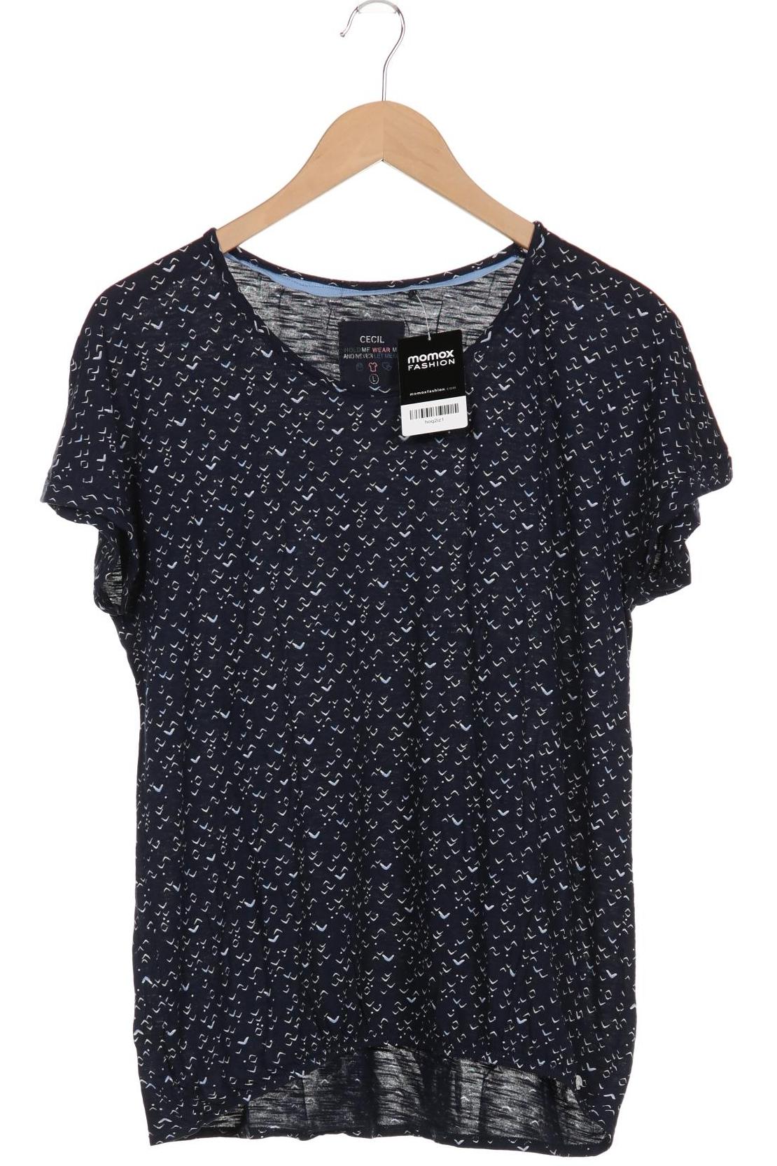 

Cecil Damen T-Shirt, marineblau, Gr. 42