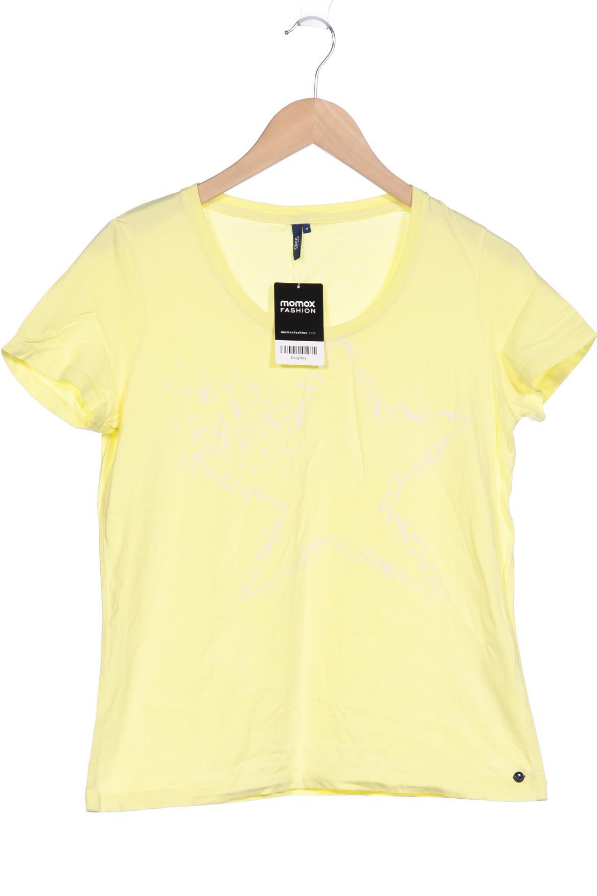 

CECIL Damen T-Shirt, gelb