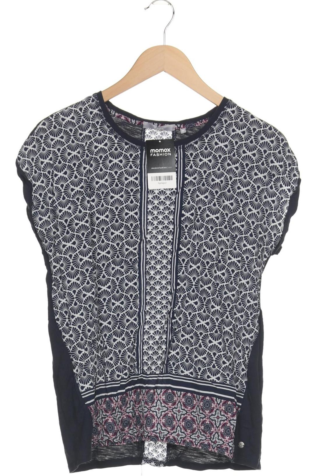 

Cecil Damen T-Shirt, marineblau, Gr. 38