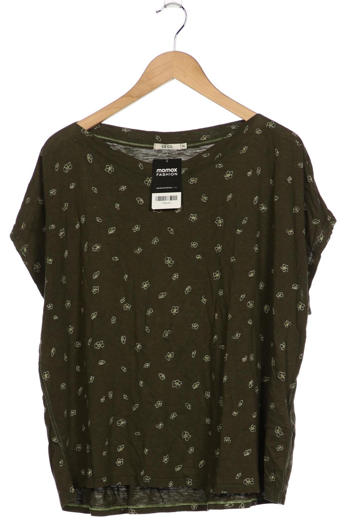 

Cecil Damen T-Shirt, grün, Gr. 46