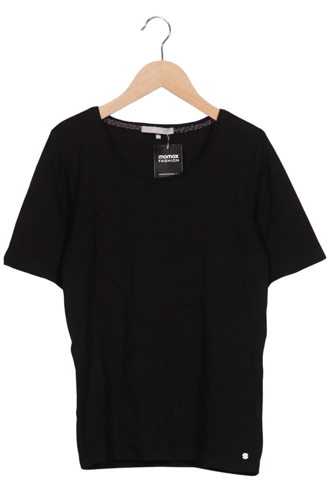 

Cecil Damen T-Shirt, schwarz, Gr. 38
