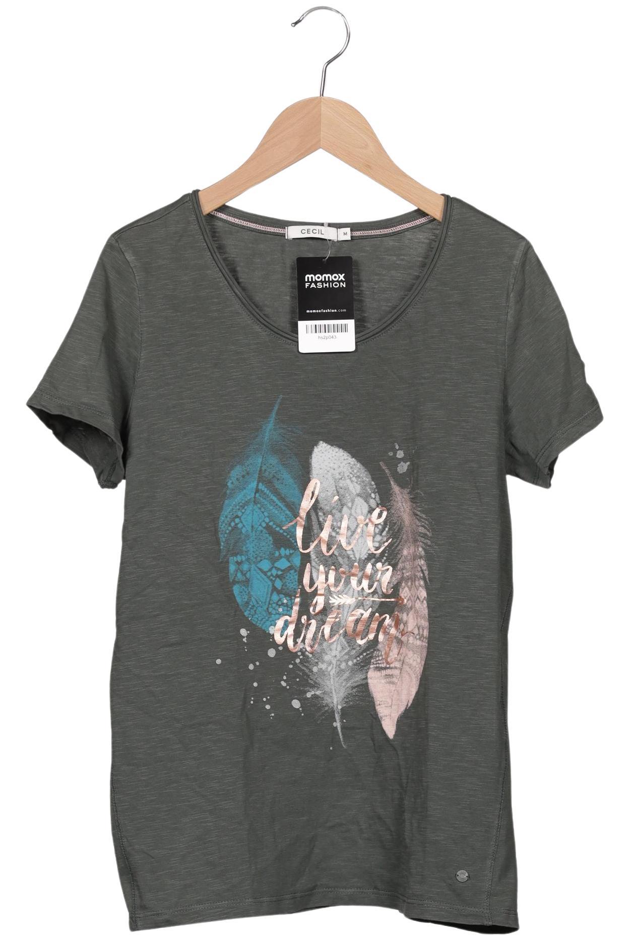 

Cecil Damen T-Shirt, grün, Gr. 38