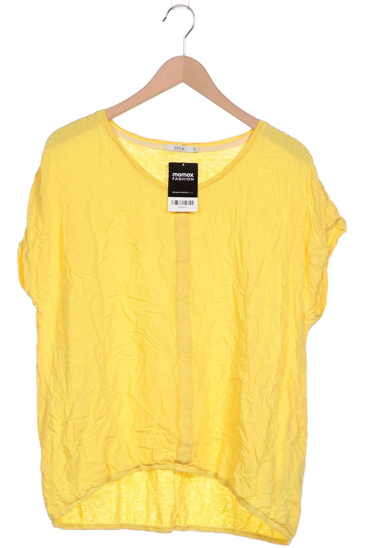

Cecil Damen T-Shirt, gelb, Gr. 46