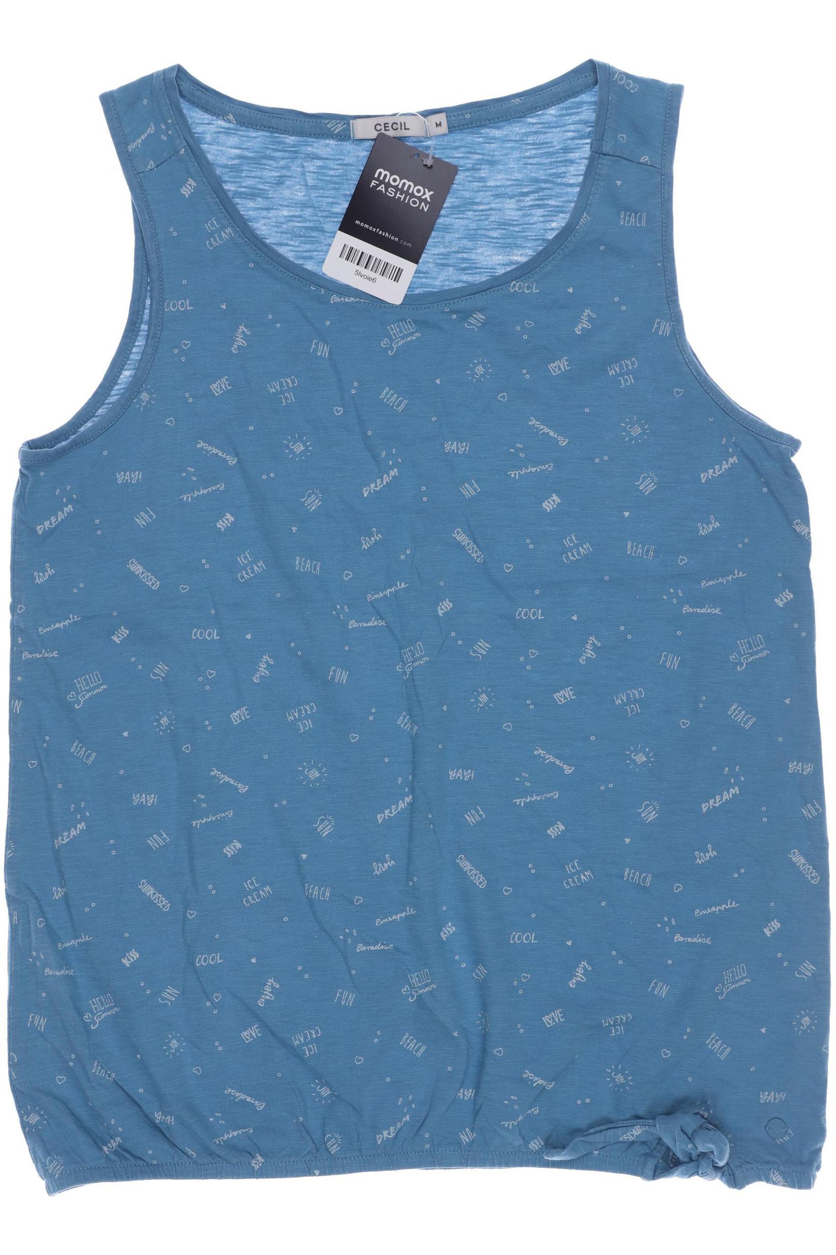 

CECIL Damen T-Shirt, blau