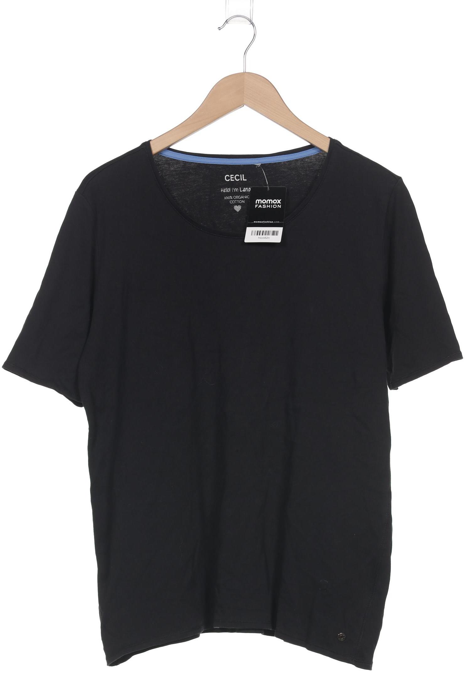 

Cecil Damen T-Shirt, schwarz, Gr. 44