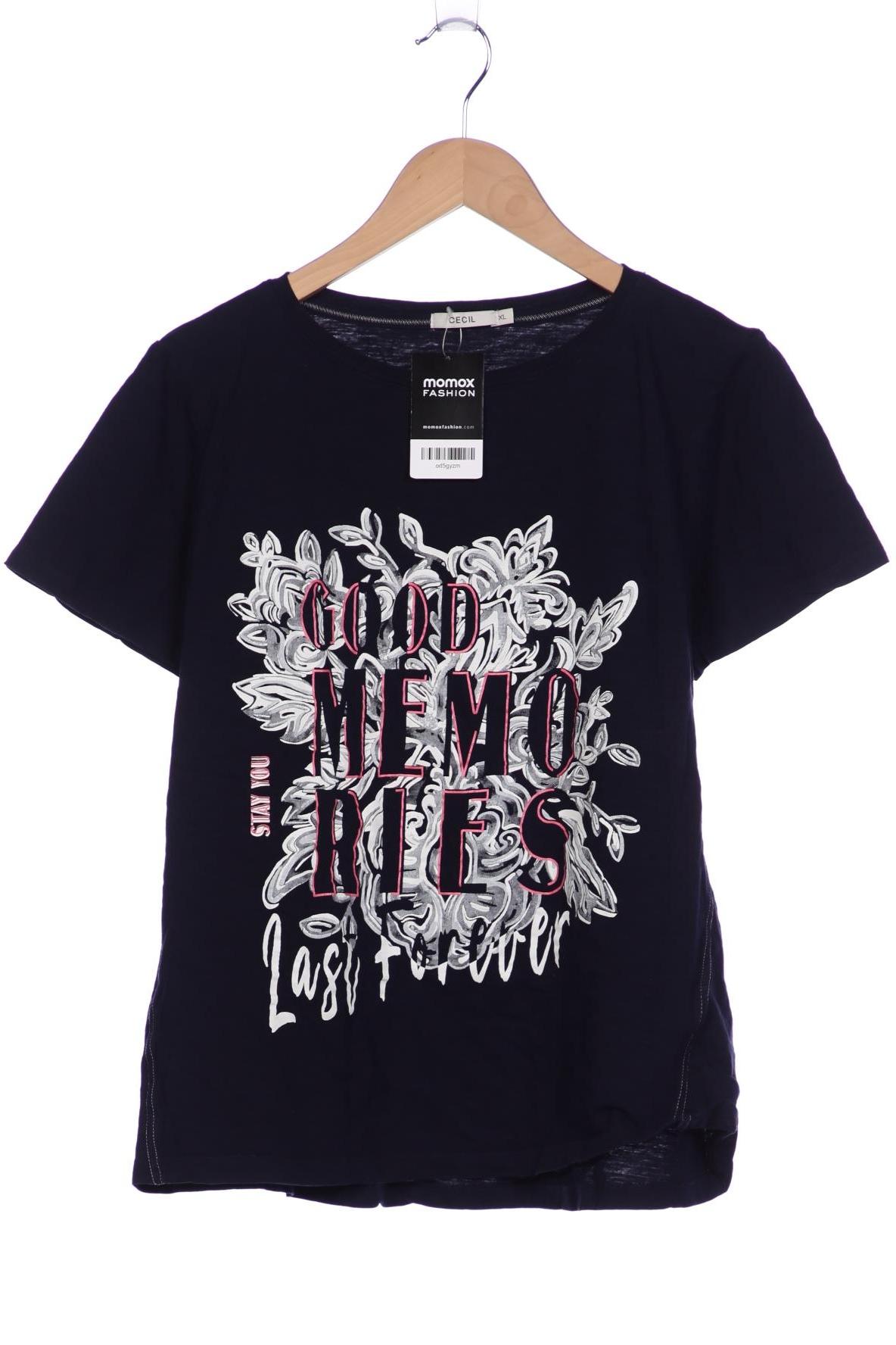 

Cecil Damen T-Shirt, marineblau, Gr. 44