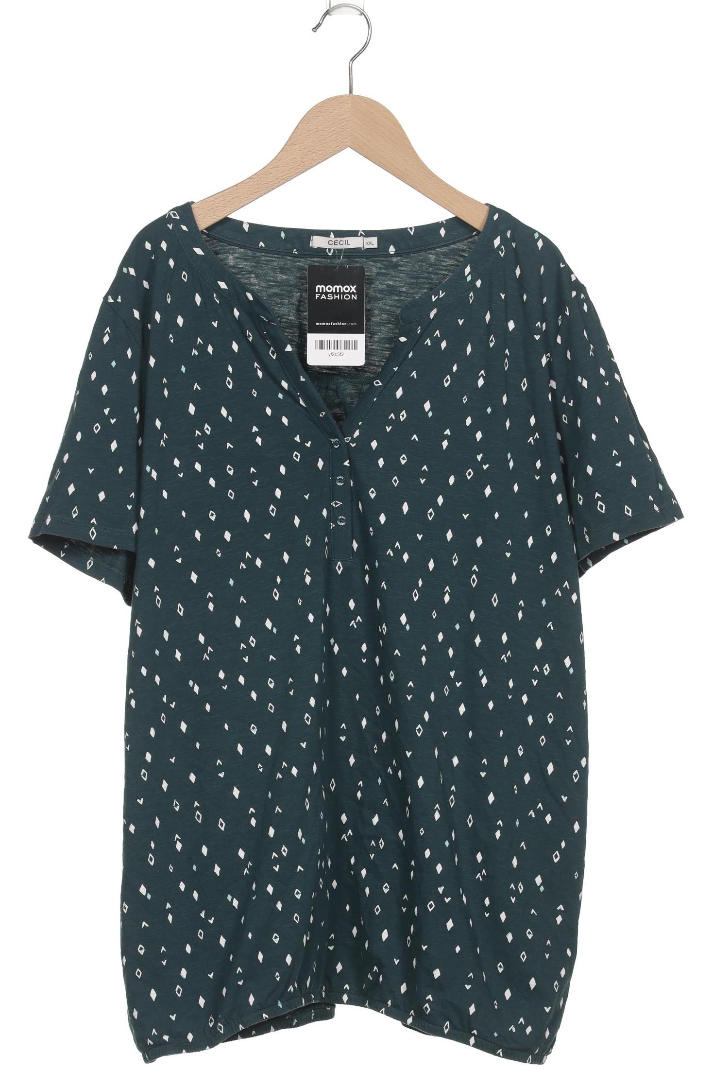 

Cecil Damen T-Shirt, grün, Gr. 46