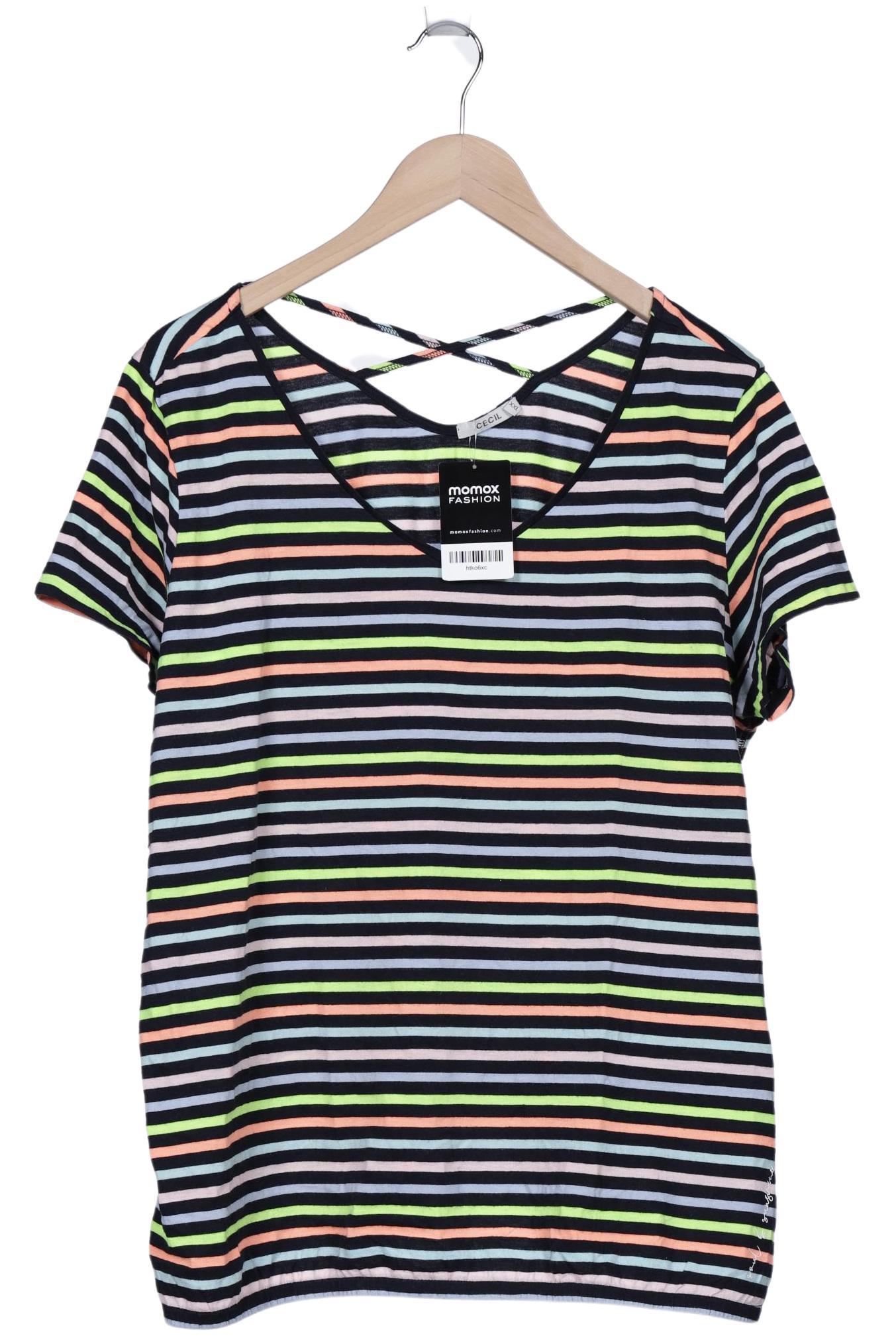

Cecil Damen T-Shirt, mehrfarbig, Gr. 46