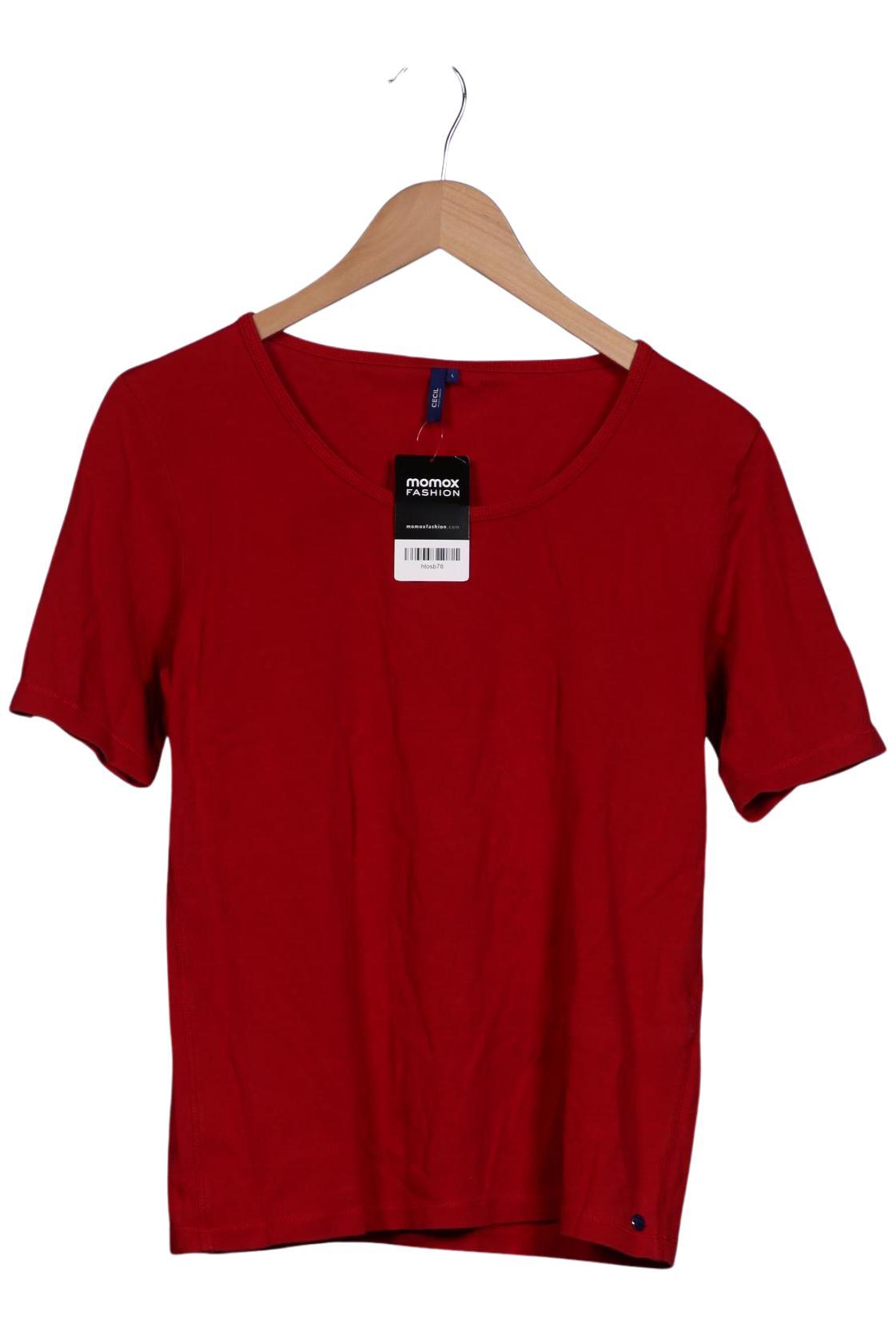 

Cecil Damen T-Shirt, rot, Gr. 42