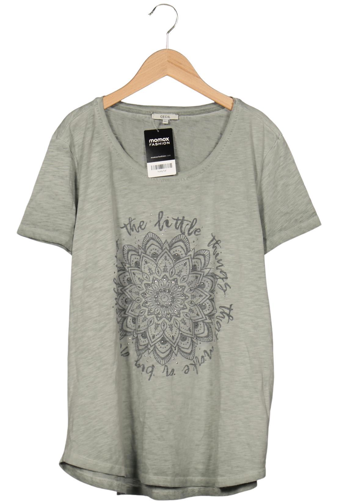 

Cecil Damen T-Shirt, hellgrün, Gr. 44