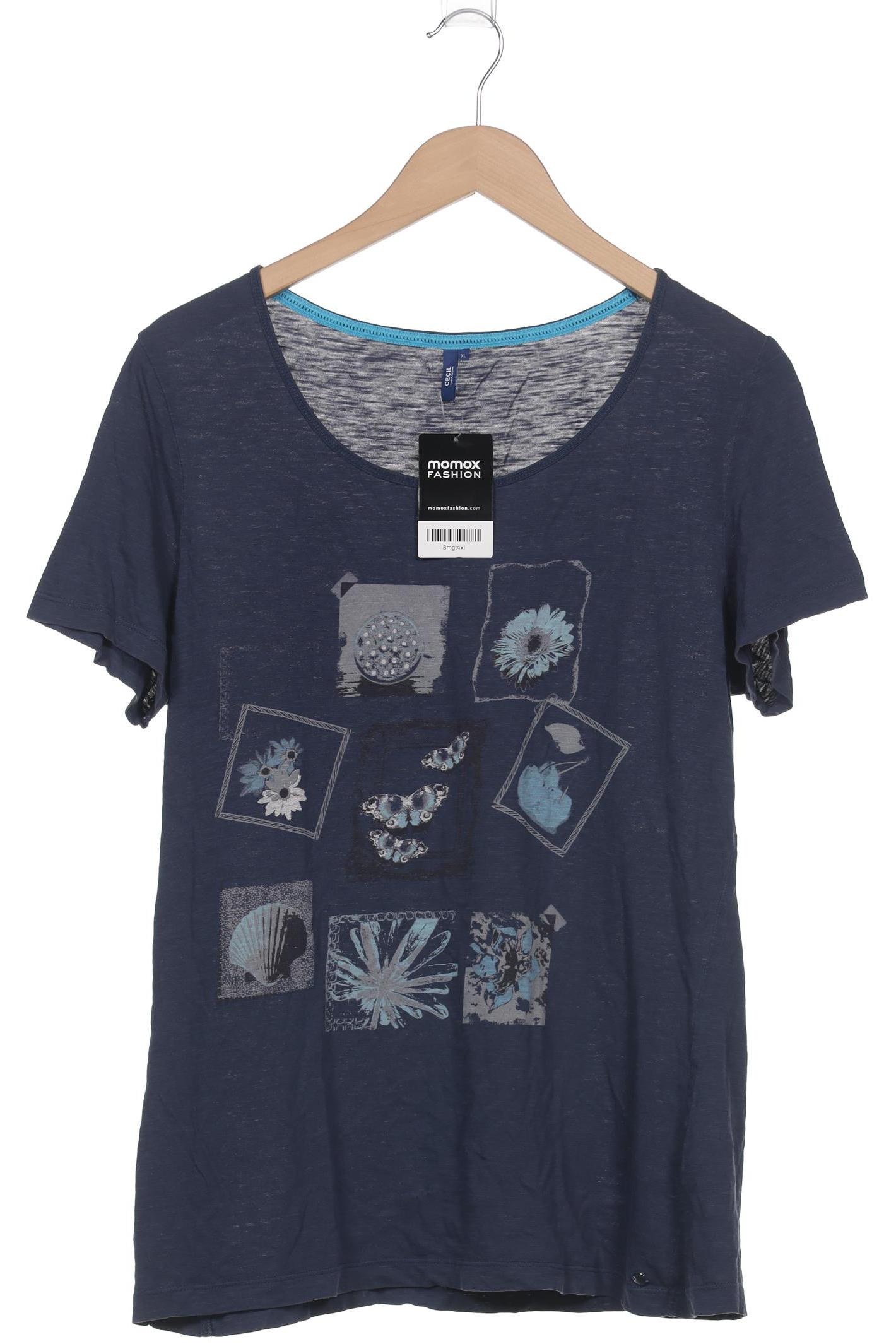 

Cecil Damen T-Shirt, marineblau, Gr. 44