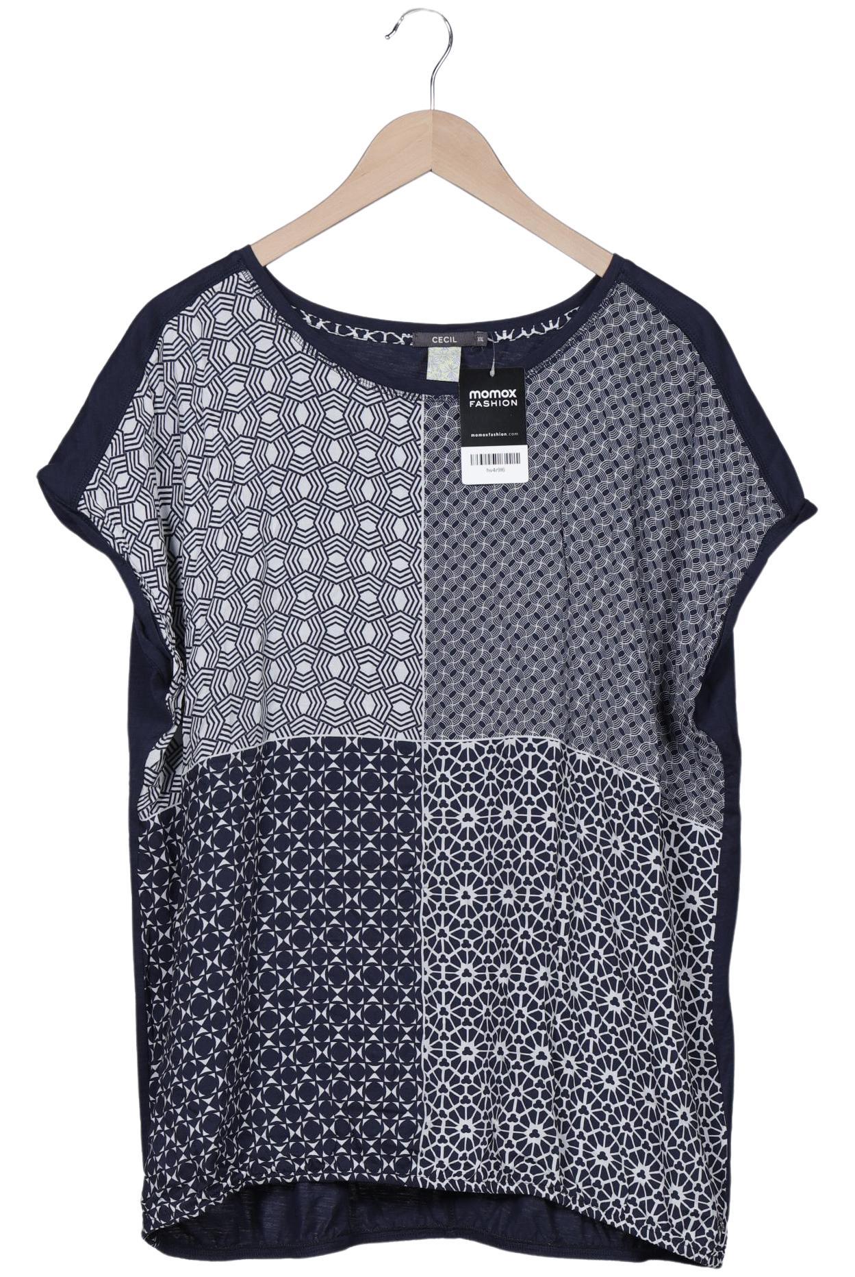 

Cecil Damen T-Shirt, marineblau, Gr. 46