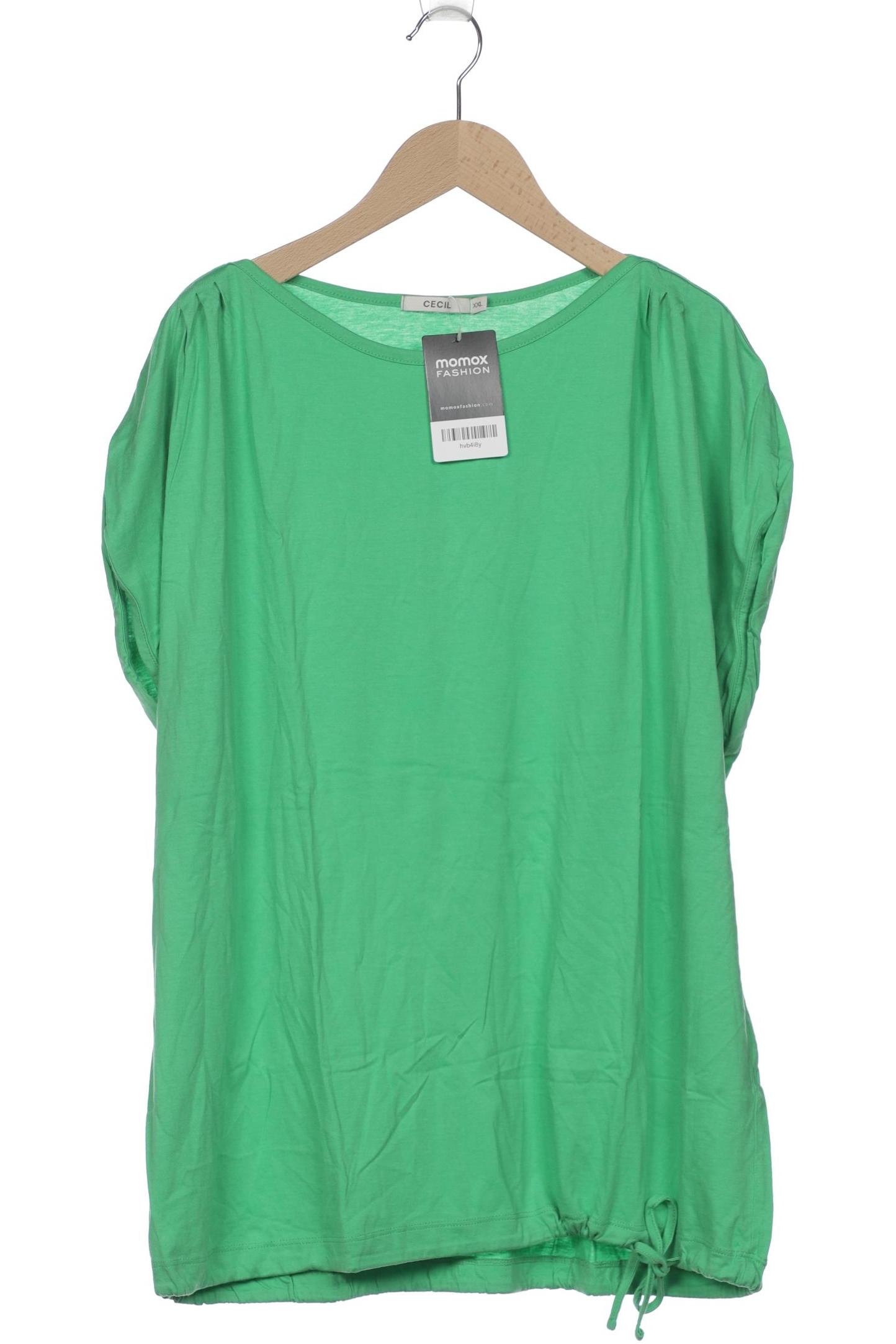 Thumbnail - Cecil Damen T-Shirt, grün, Gr. 46