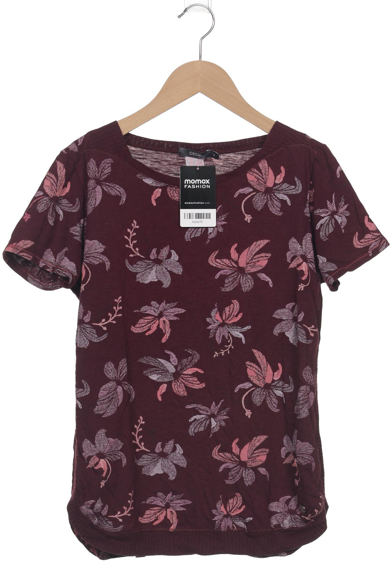 

Cecil Damen T-Shirt, bordeaux, Gr. 36