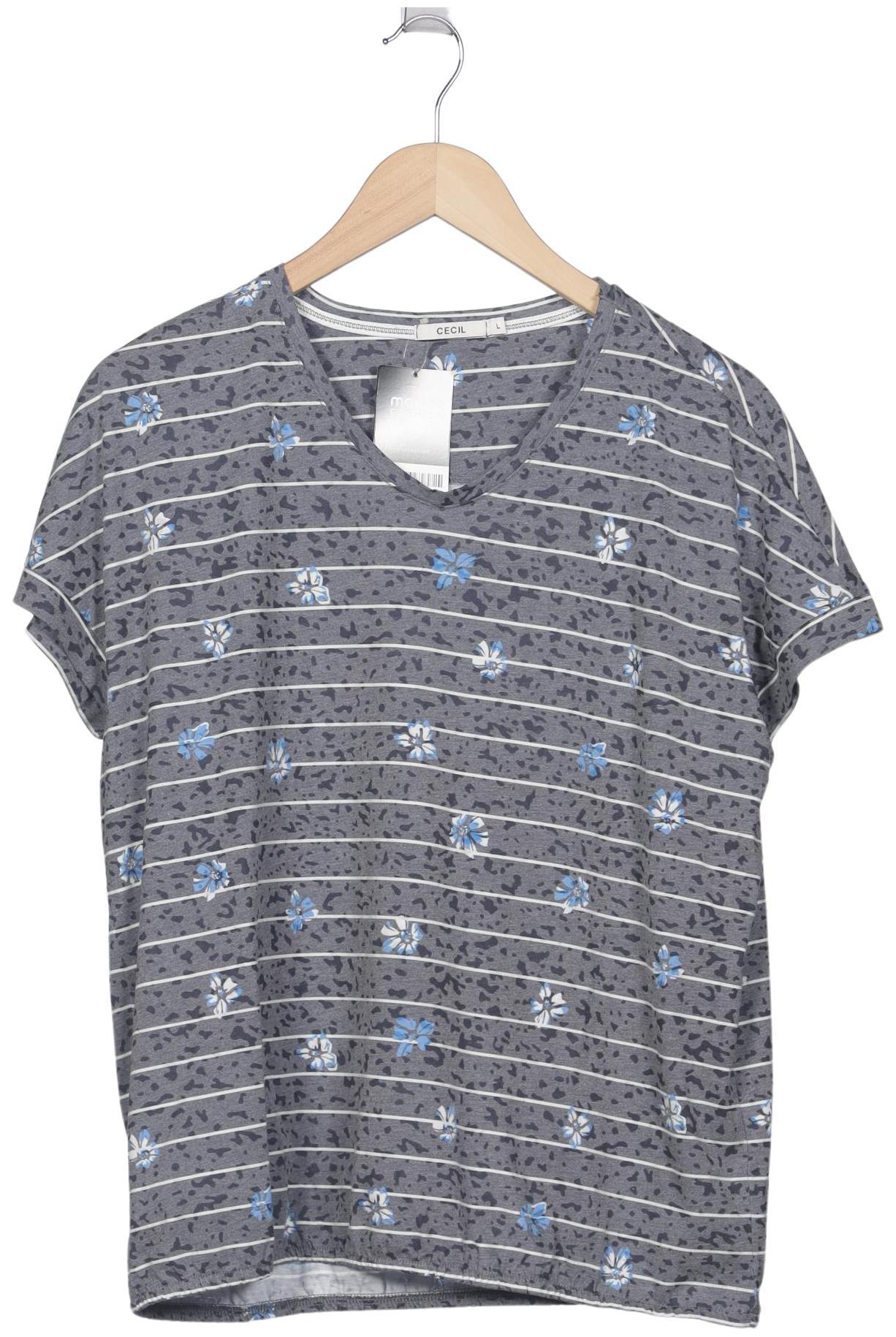 

Cecil Damen T-Shirt, grau, Gr. 42