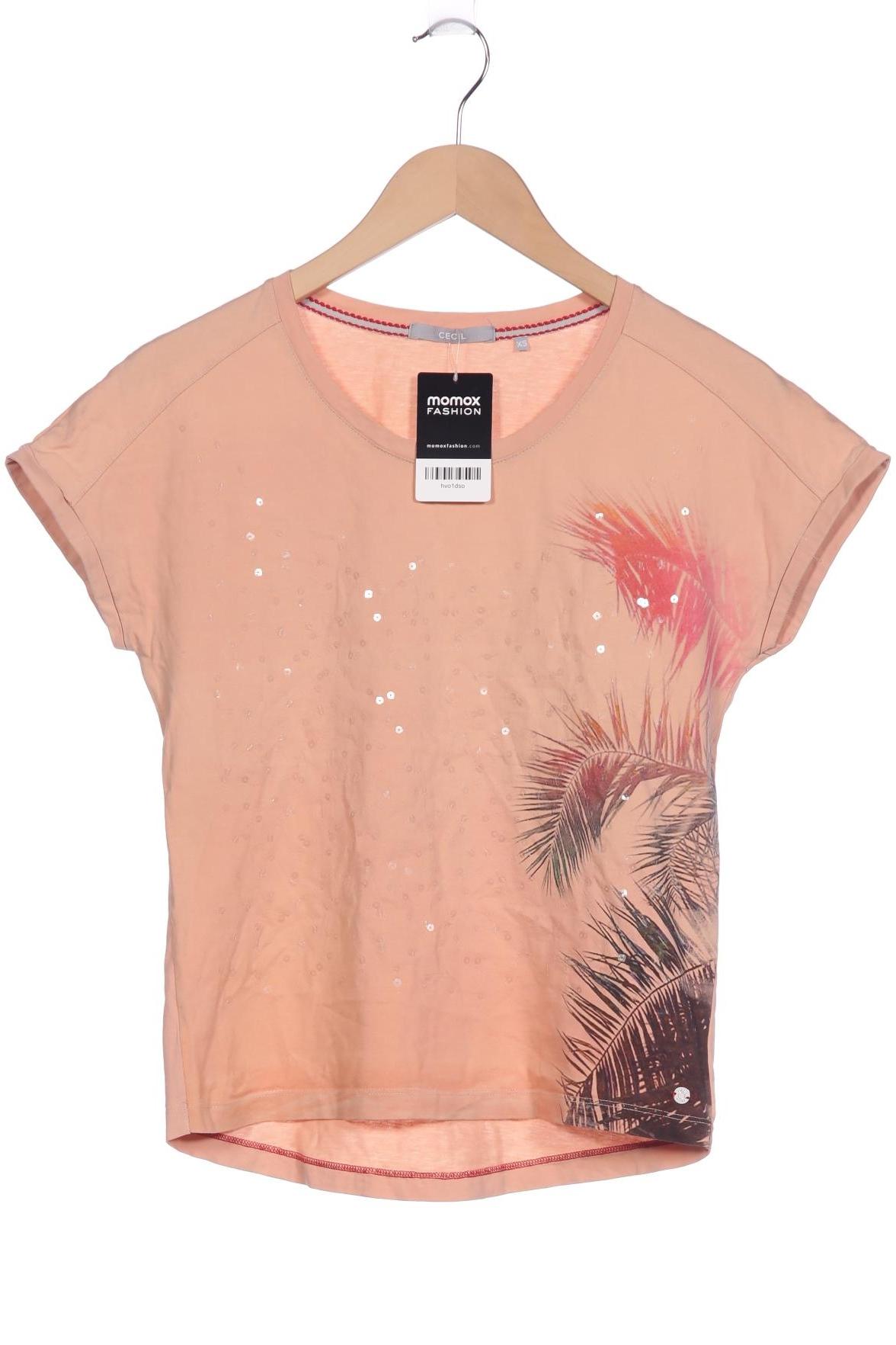 

Cecil Damen T-Shirt, orange, Gr. 34