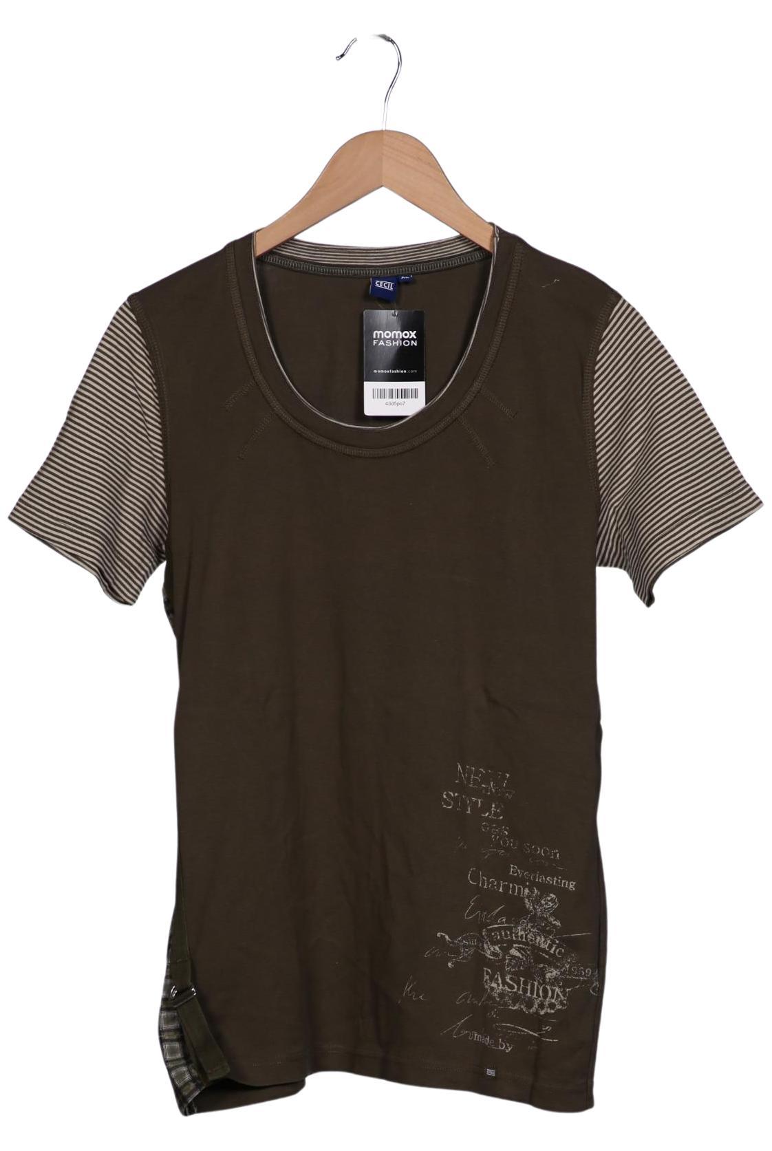 

Cecil Damen T-Shirt, grün, Gr. 44