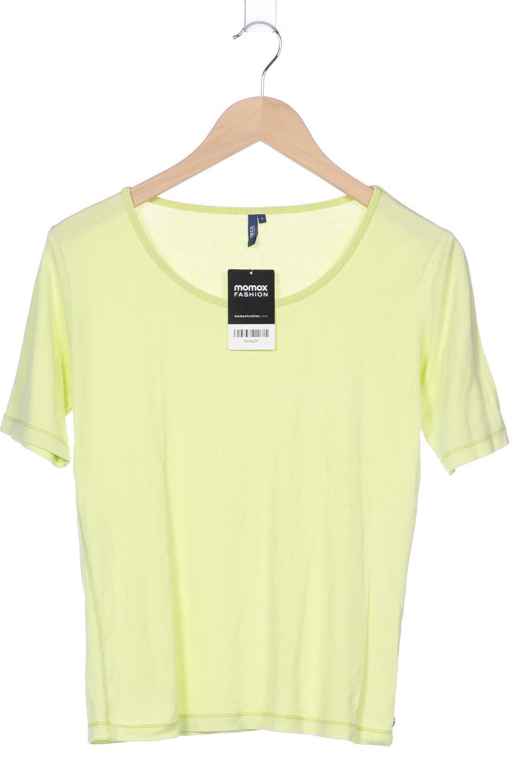 

Cecil Damen T-Shirt, hellgrün, Gr. 36