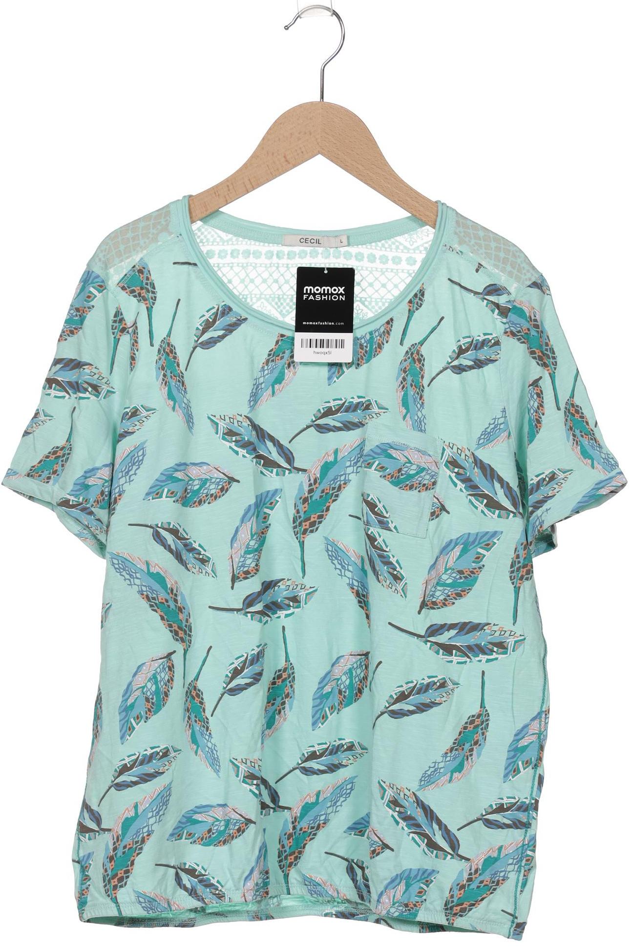 

Cecil Damen T-Shirt, türkis, Gr. 42