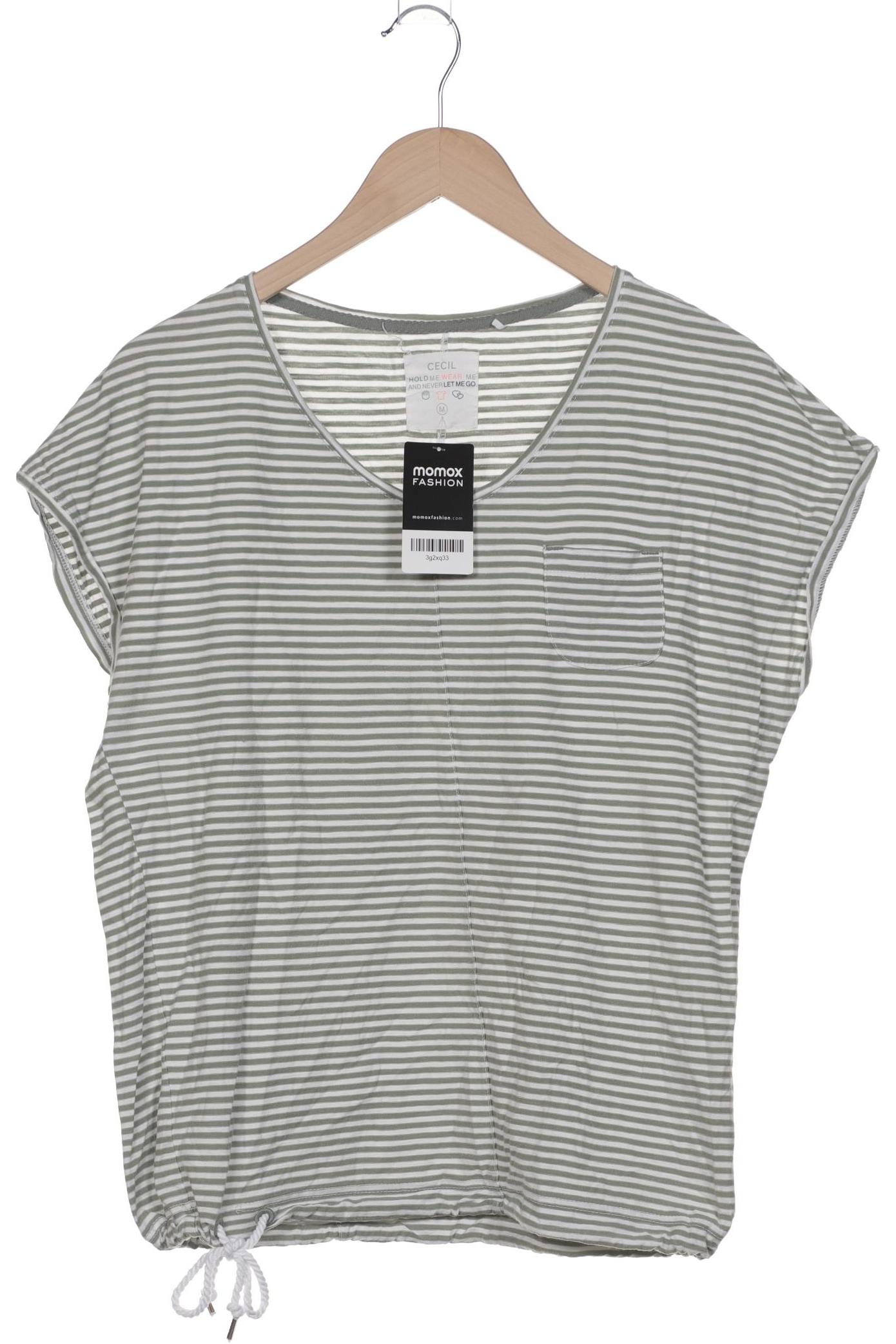 

Cecil Damen T-Shirt, hellgrün, Gr. 38