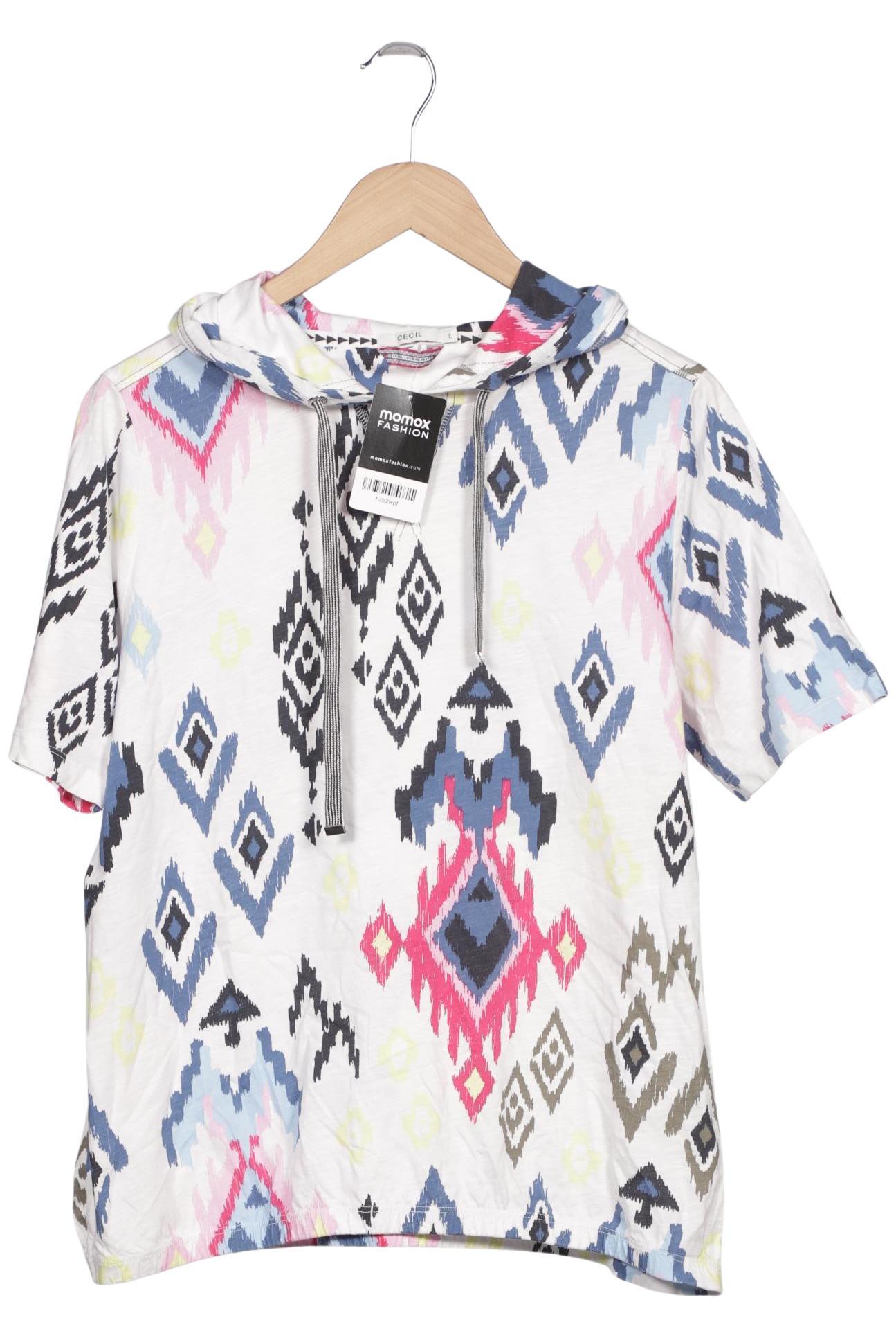 

Cecil Damen T-Shirt, mehrfarbig, Gr. 42
