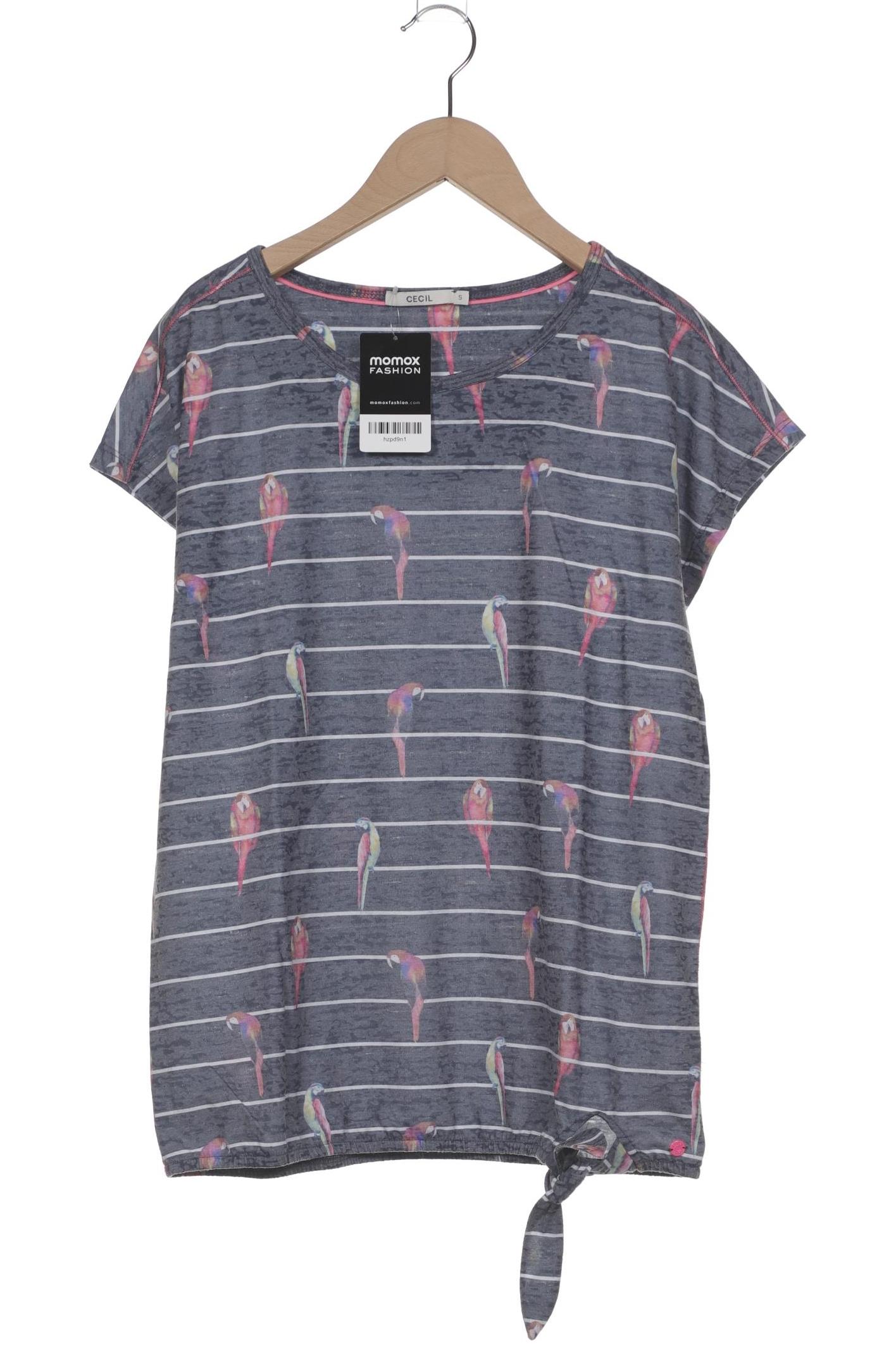 

Cecil Damen T-Shirt, grau, Gr. 36