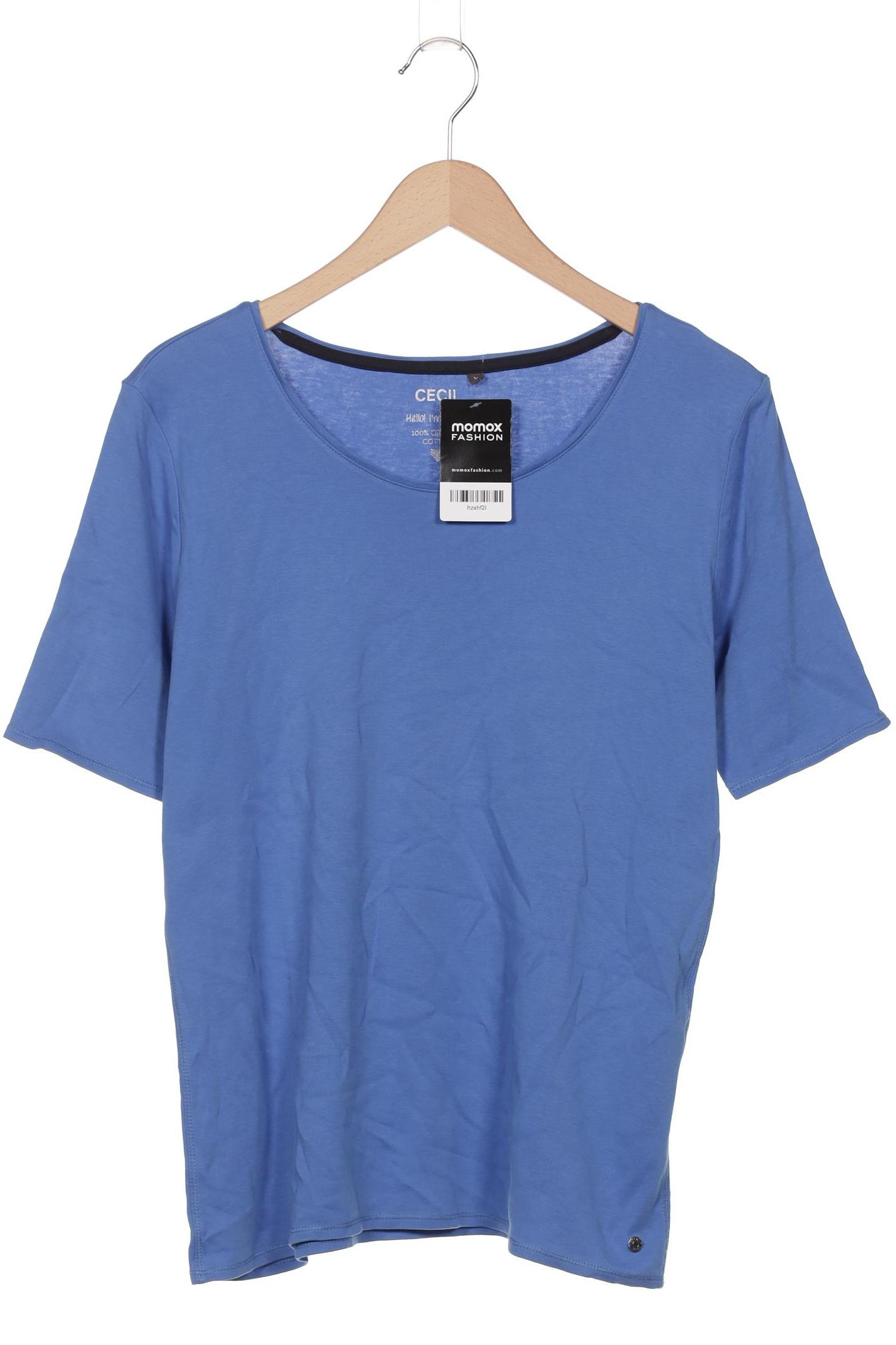 

Cecil Damen T-Shirt, blau, Gr. 42