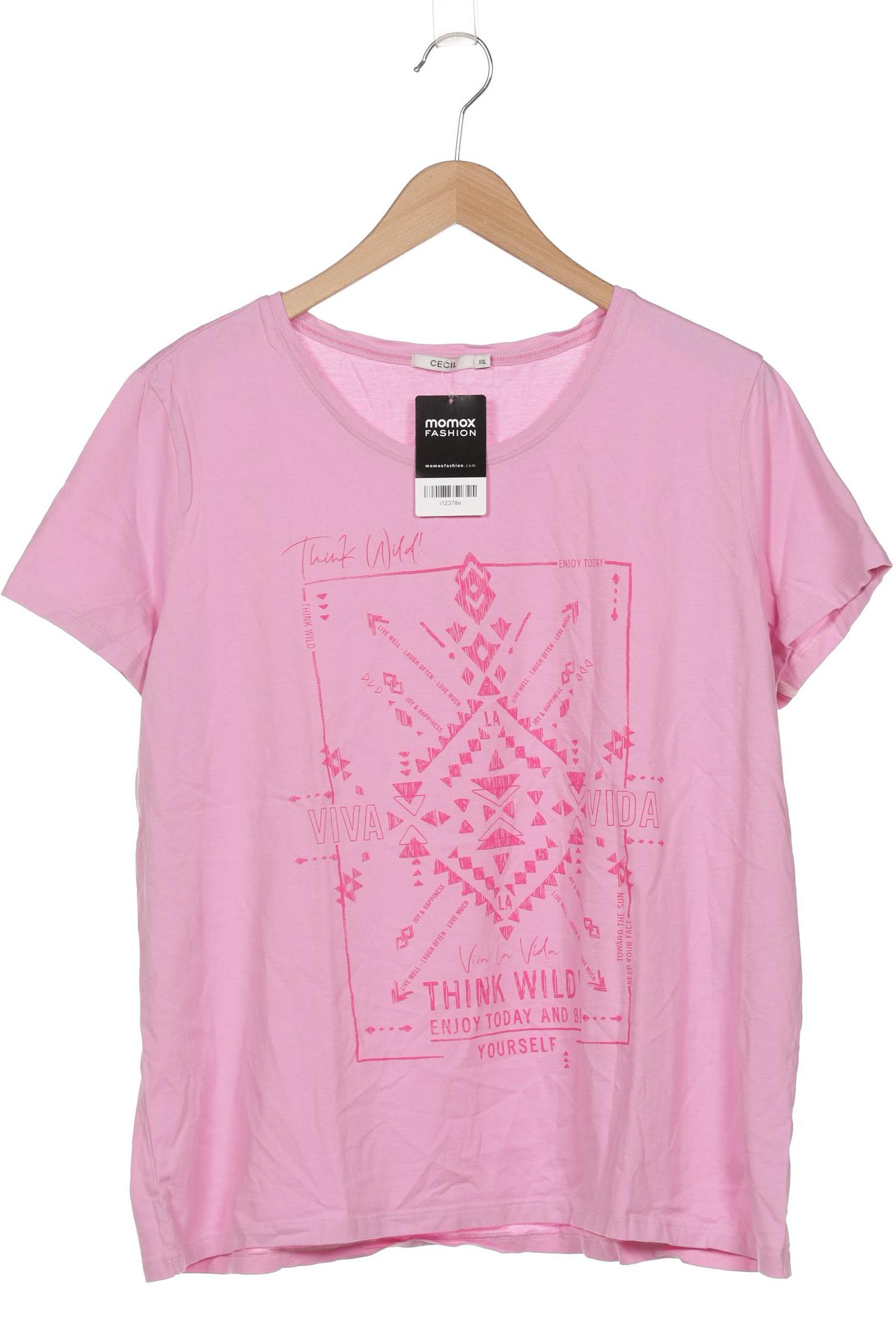 

Cecil Damen T-Shirt, pink, Gr. 46