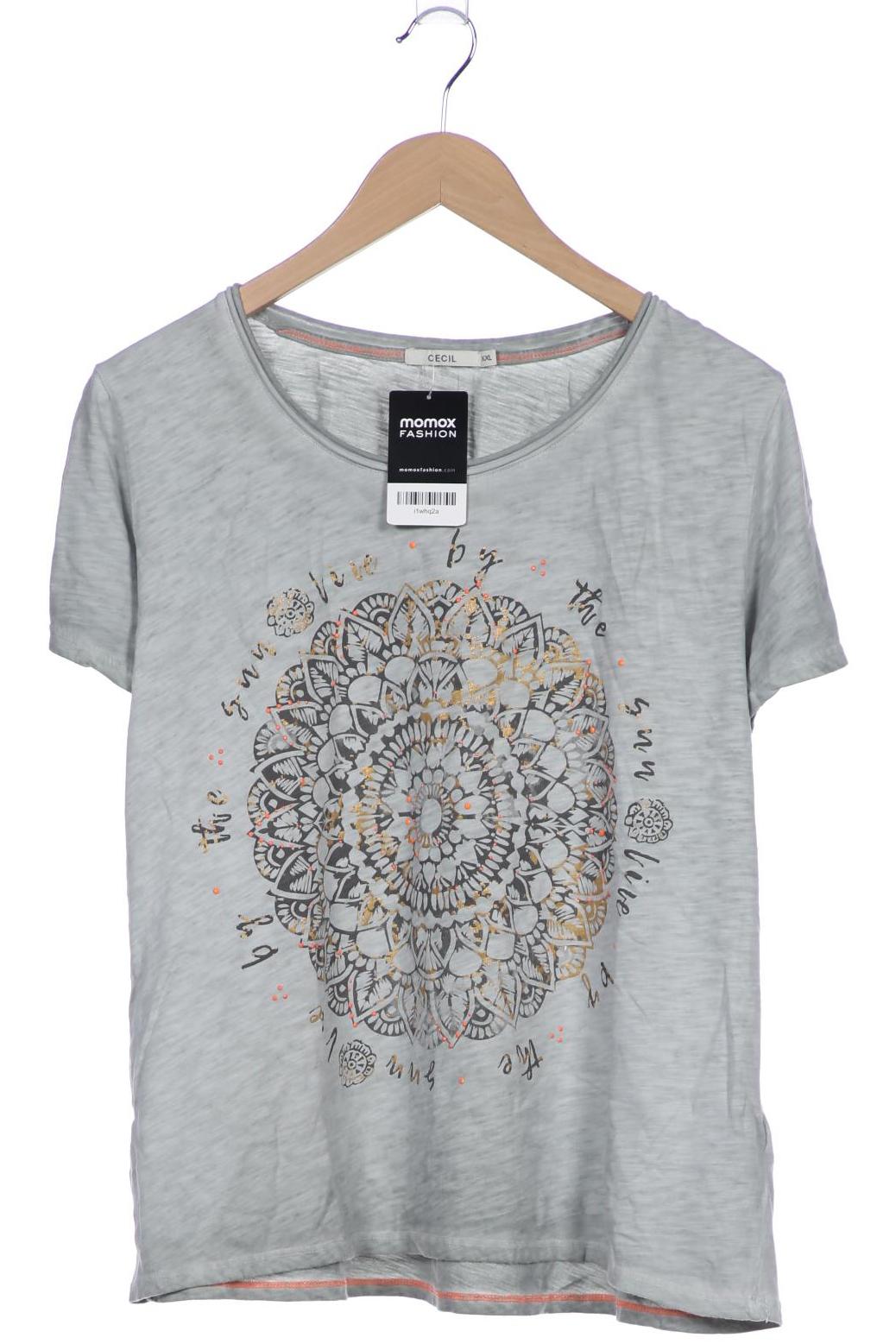 

Cecil Damen T-Shirt, grau, Gr. 44