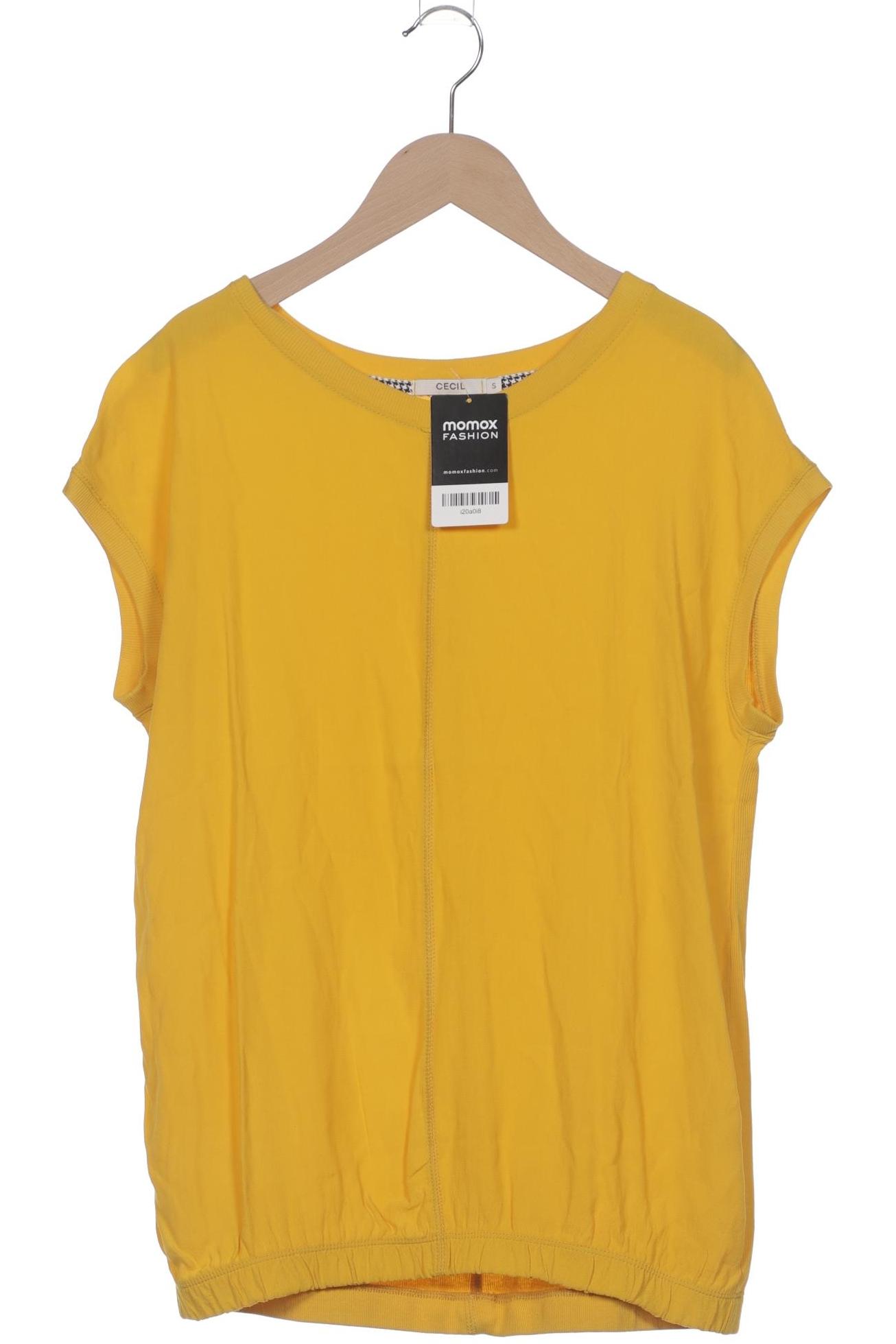 

Cecil Damen T-Shirt, gelb, Gr. 36