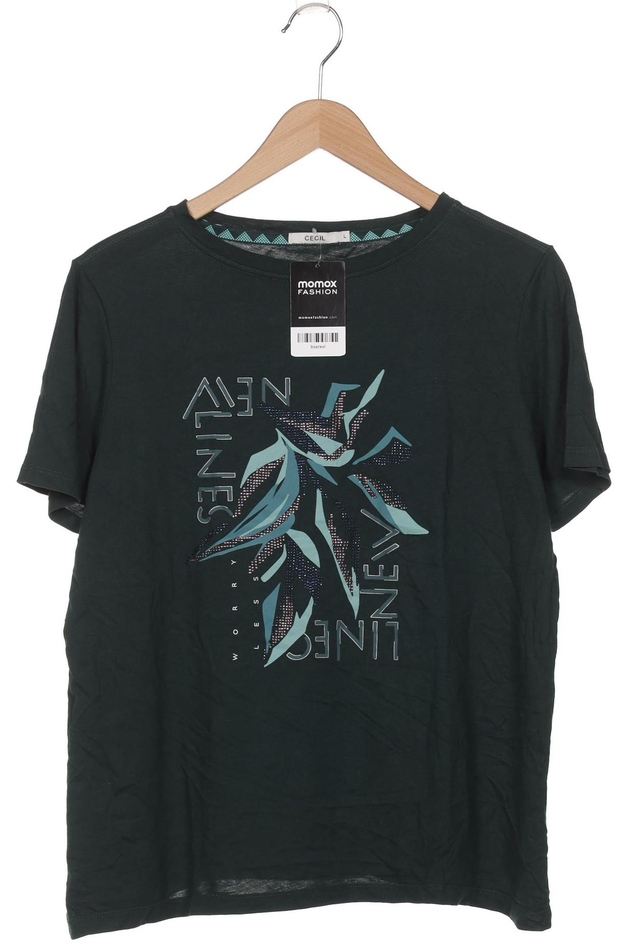 

Cecil Damen T-Shirt, grün, Gr. 42