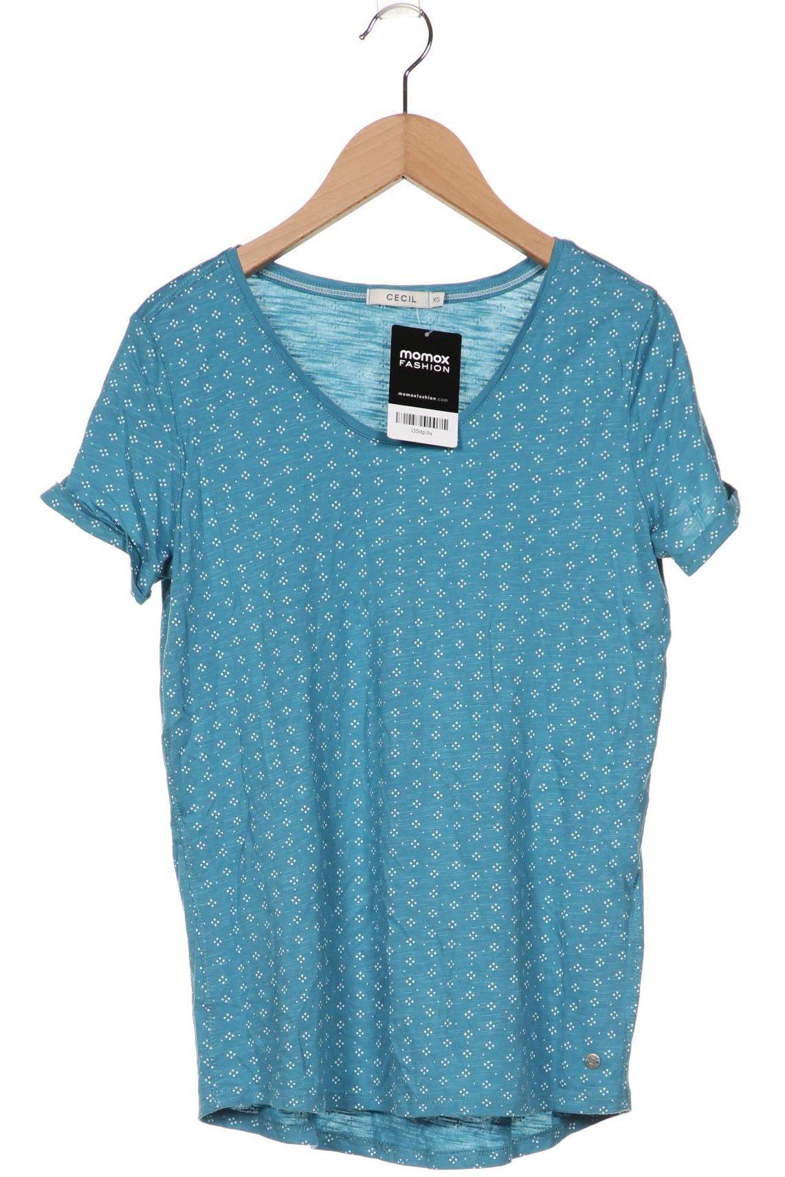 

CECIL Damen T-Shirt, blau