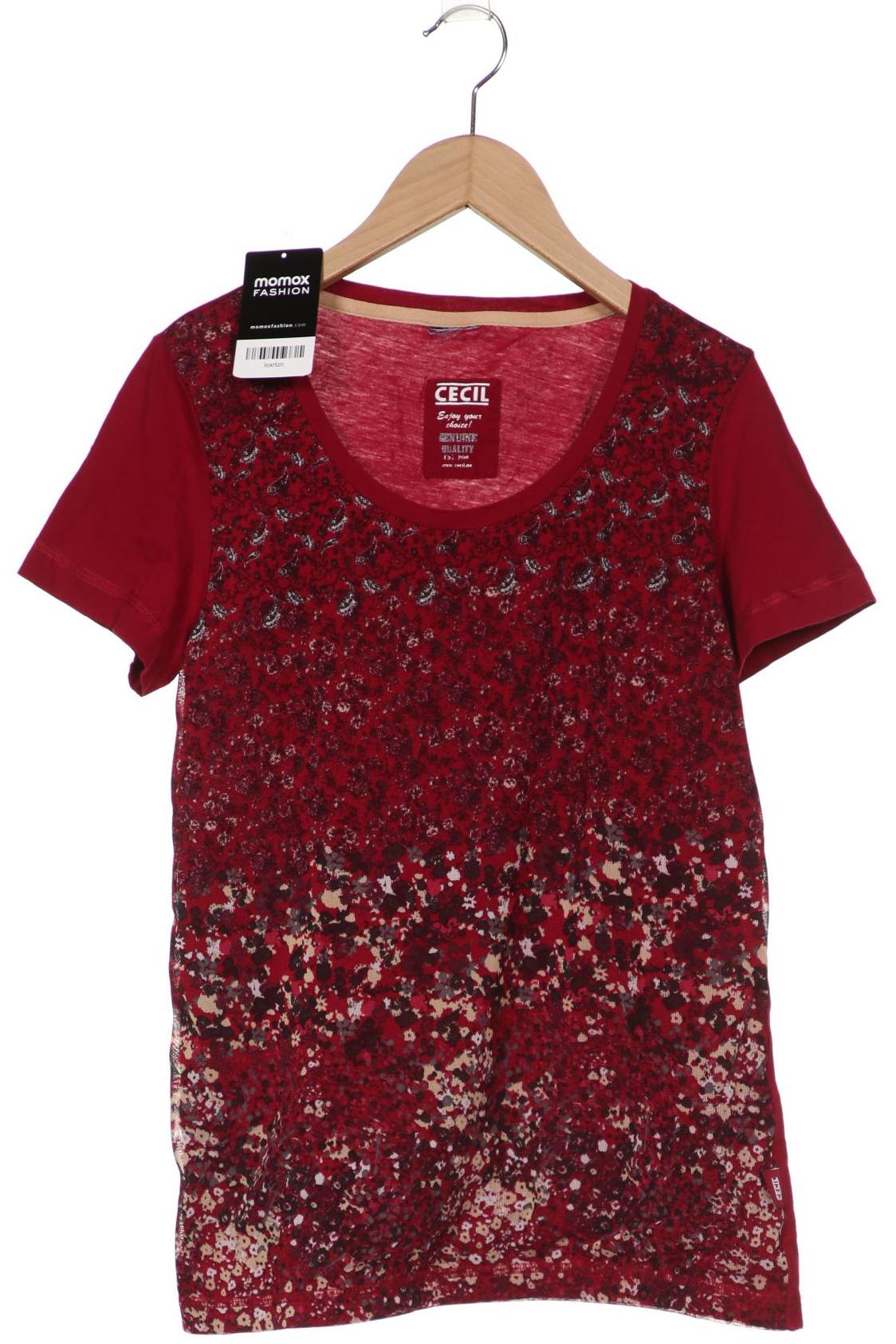 

Cecil Damen T-Shirt, bordeaux, Gr. 36