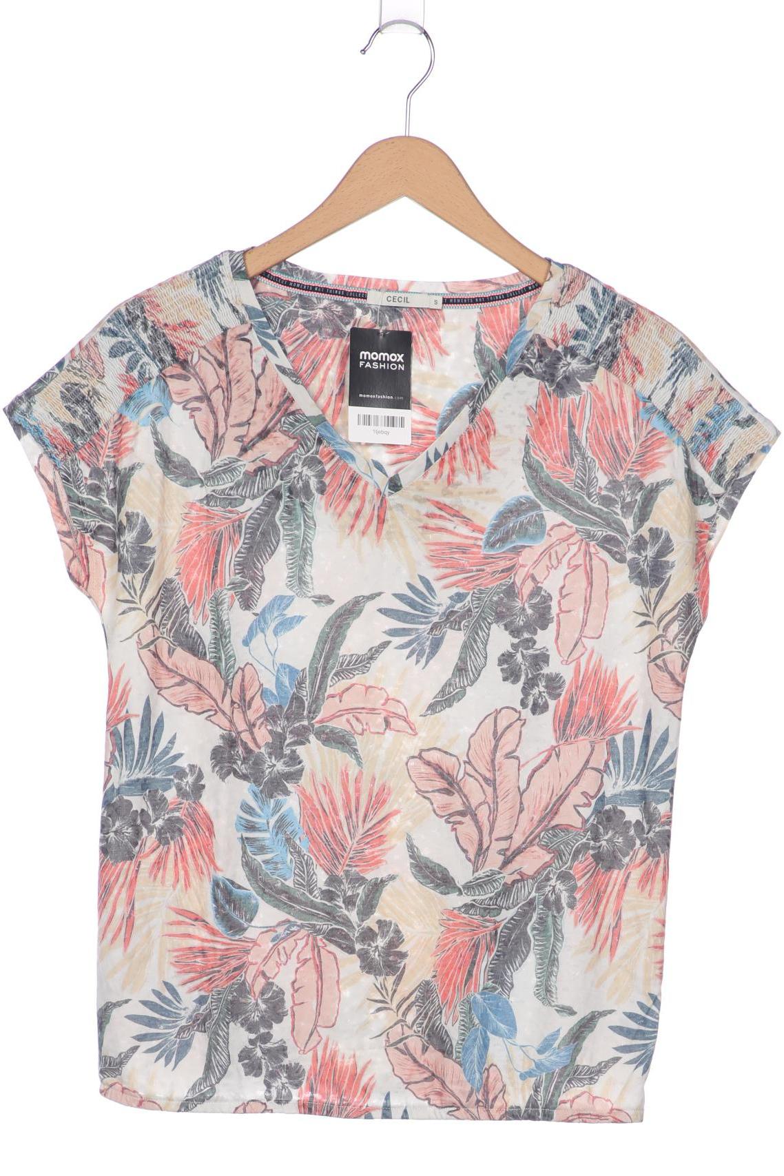 

Cecil Damen T-Shirt, mehrfarbig, Gr. 36
