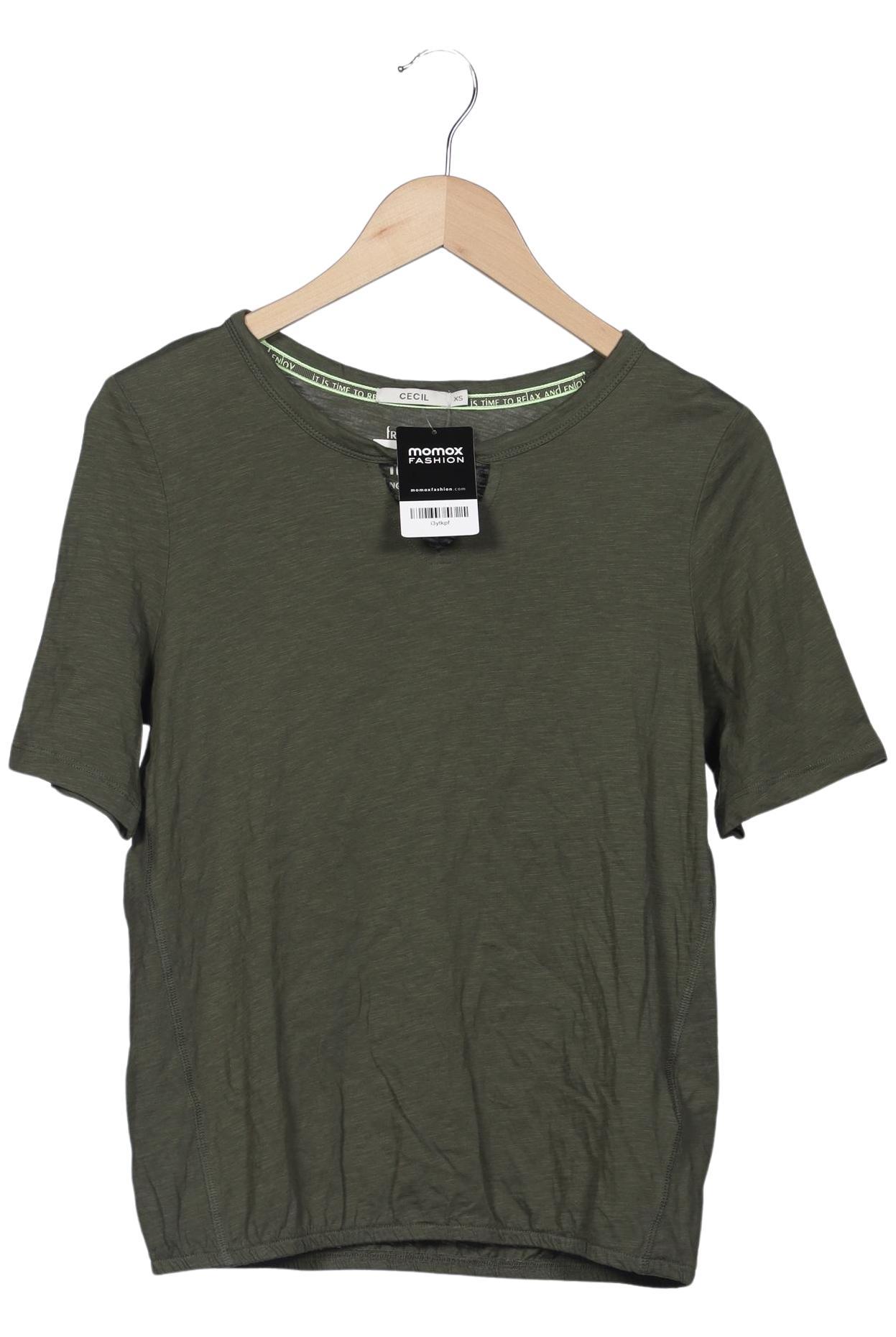 

Cecil Damen T-Shirt, grün, Gr. 34