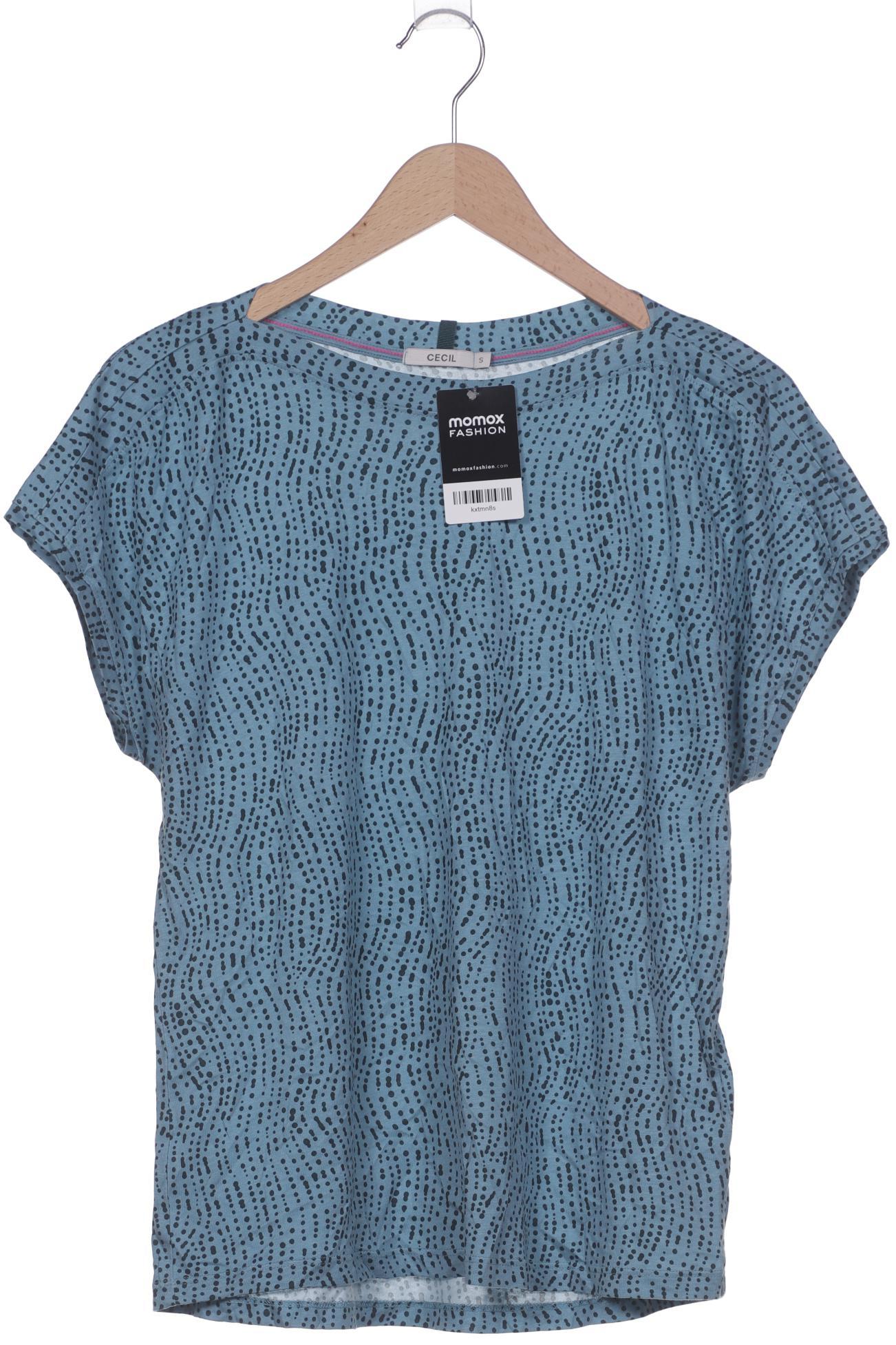 

Cecil Damen T-Shirt, blau, Gr. 36