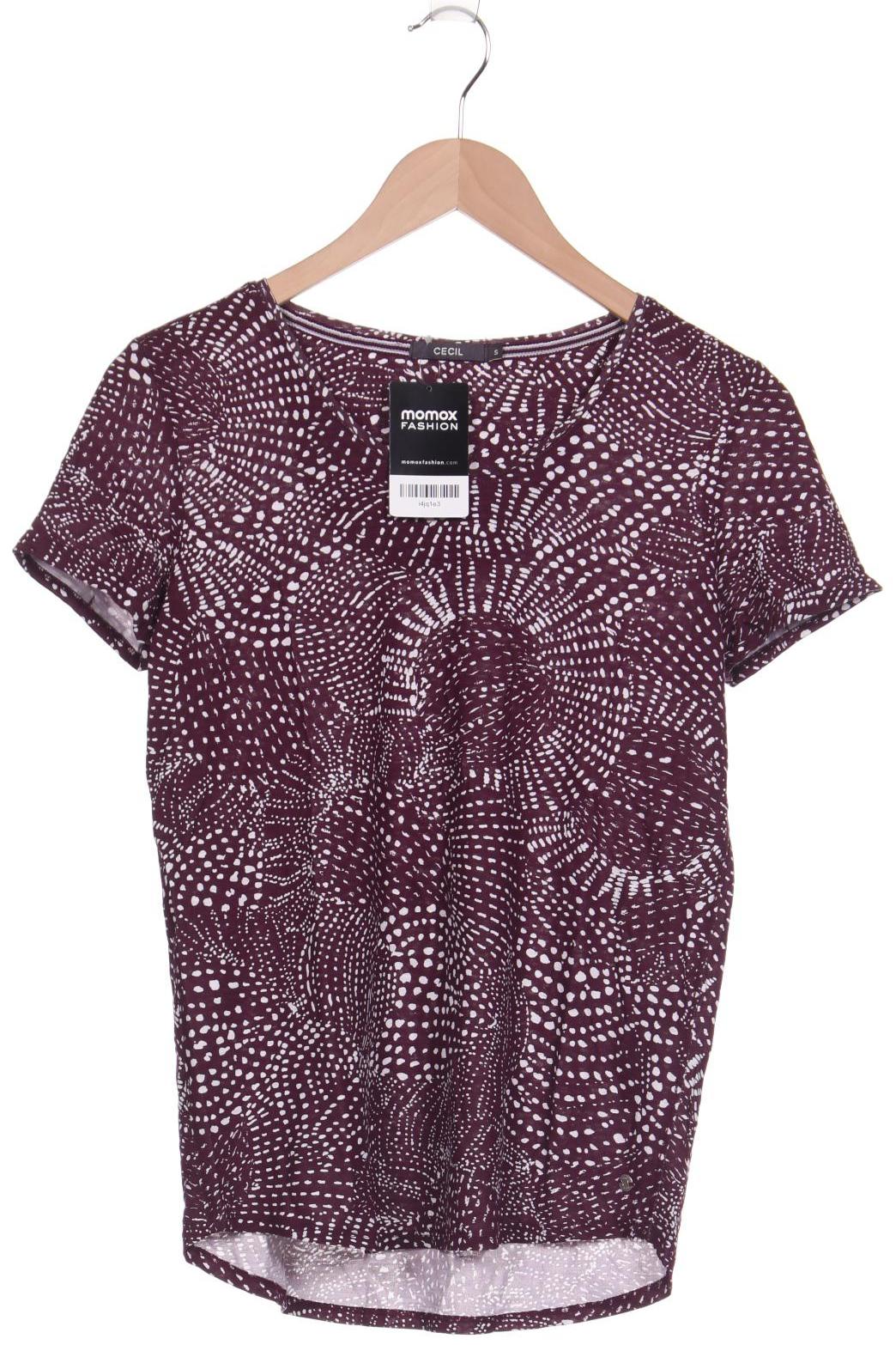 

CECIL Damen T-Shirt, bordeaux